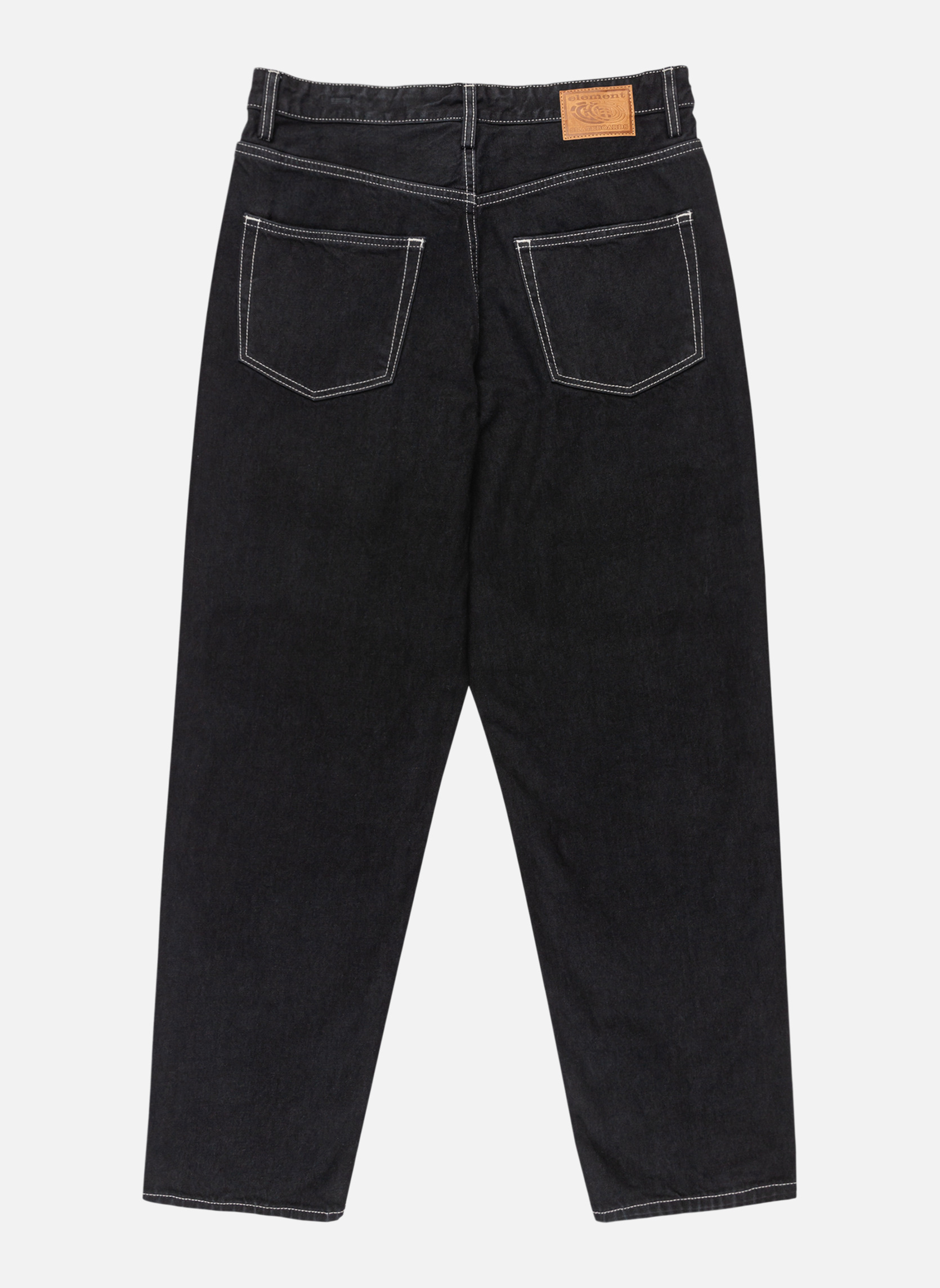 Jeans droit Relax 5 Denim homme noir Element Jeans droit Relax 5 Denim homme noir Noir