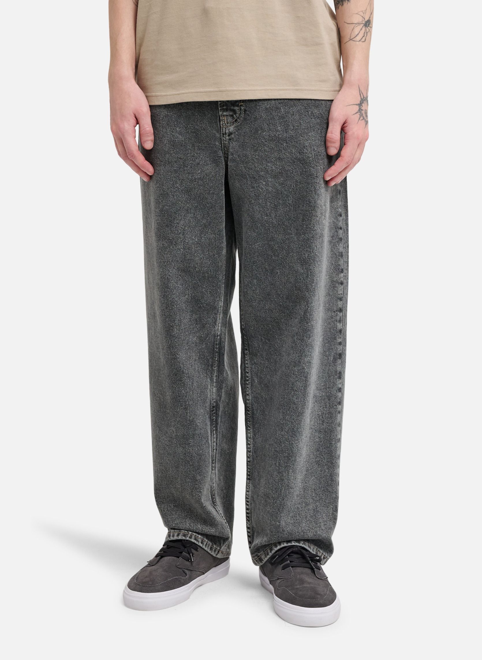 Jeans droit Big 5 Denim homme gris Element Jeans droit Big 5 Denim homme gris Gris