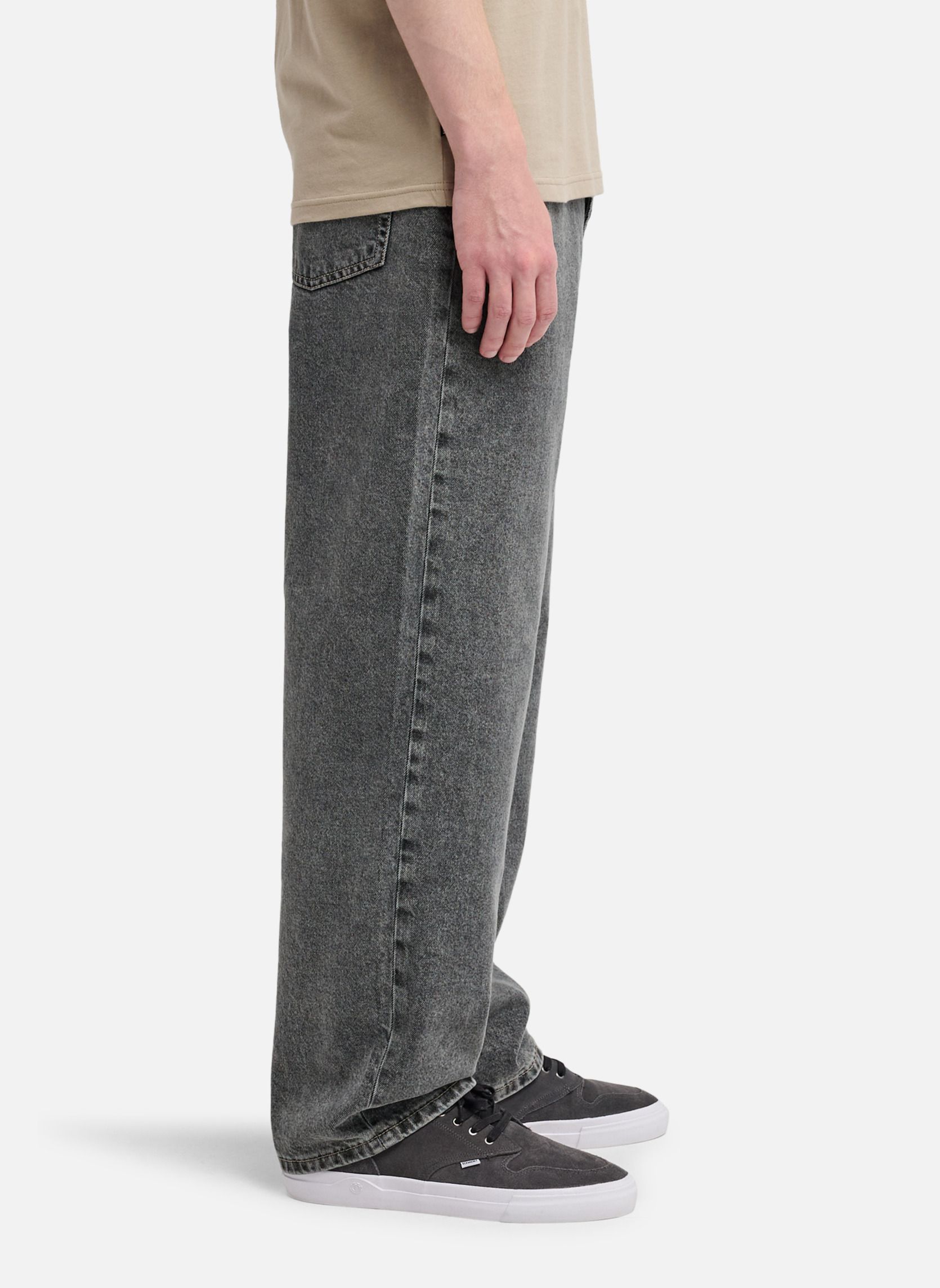 Jeans droit Big 5 Denim homme gris Element Jeans droit Big 5 Denim homme gris Gris