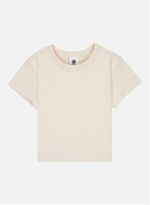 Element Tee-shirts Icon Crop W femme beige