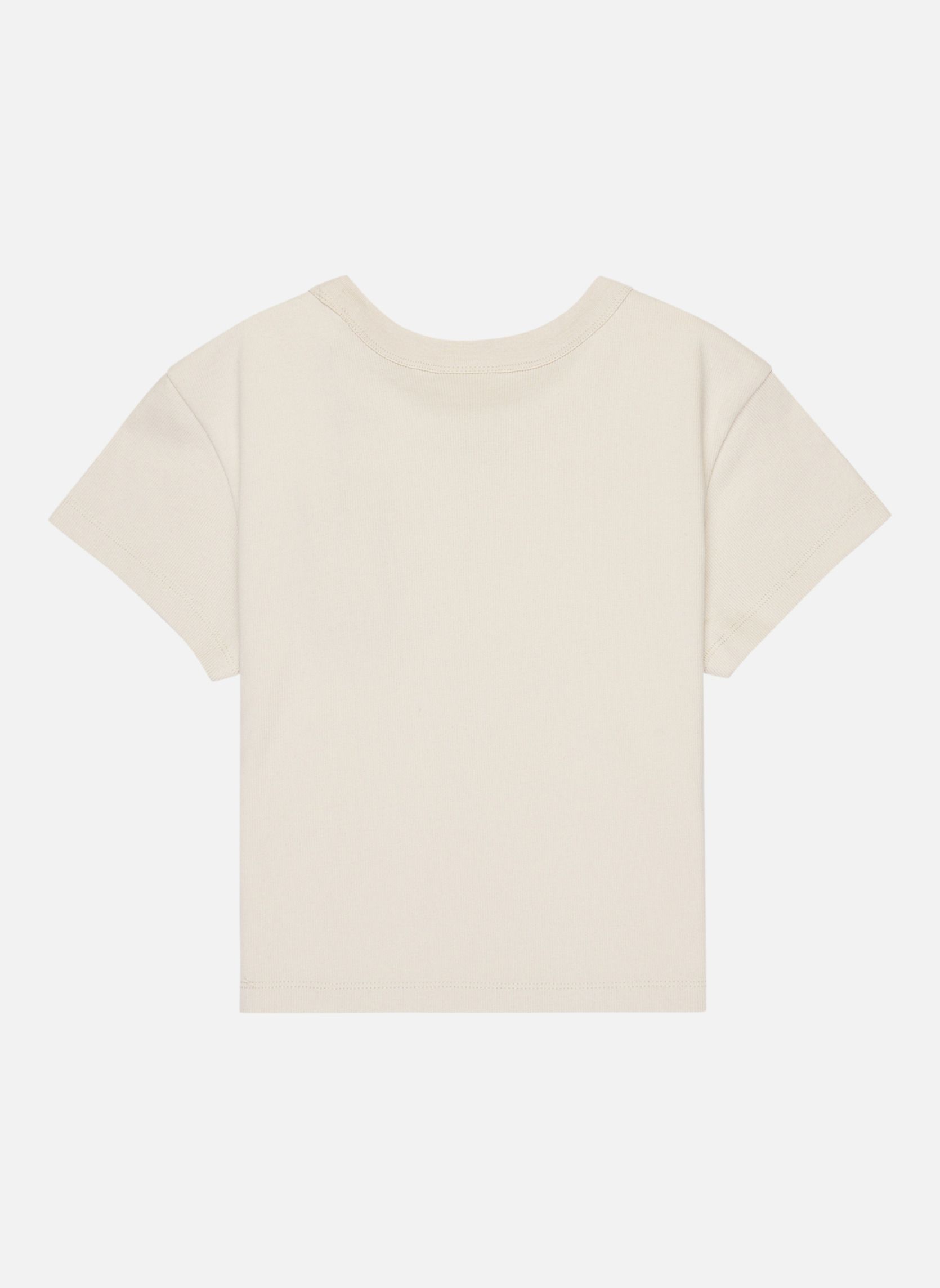 Tee-shirts Icon Crop W femme beige Element Tee-shirts Icon Crop W femme beige Beige