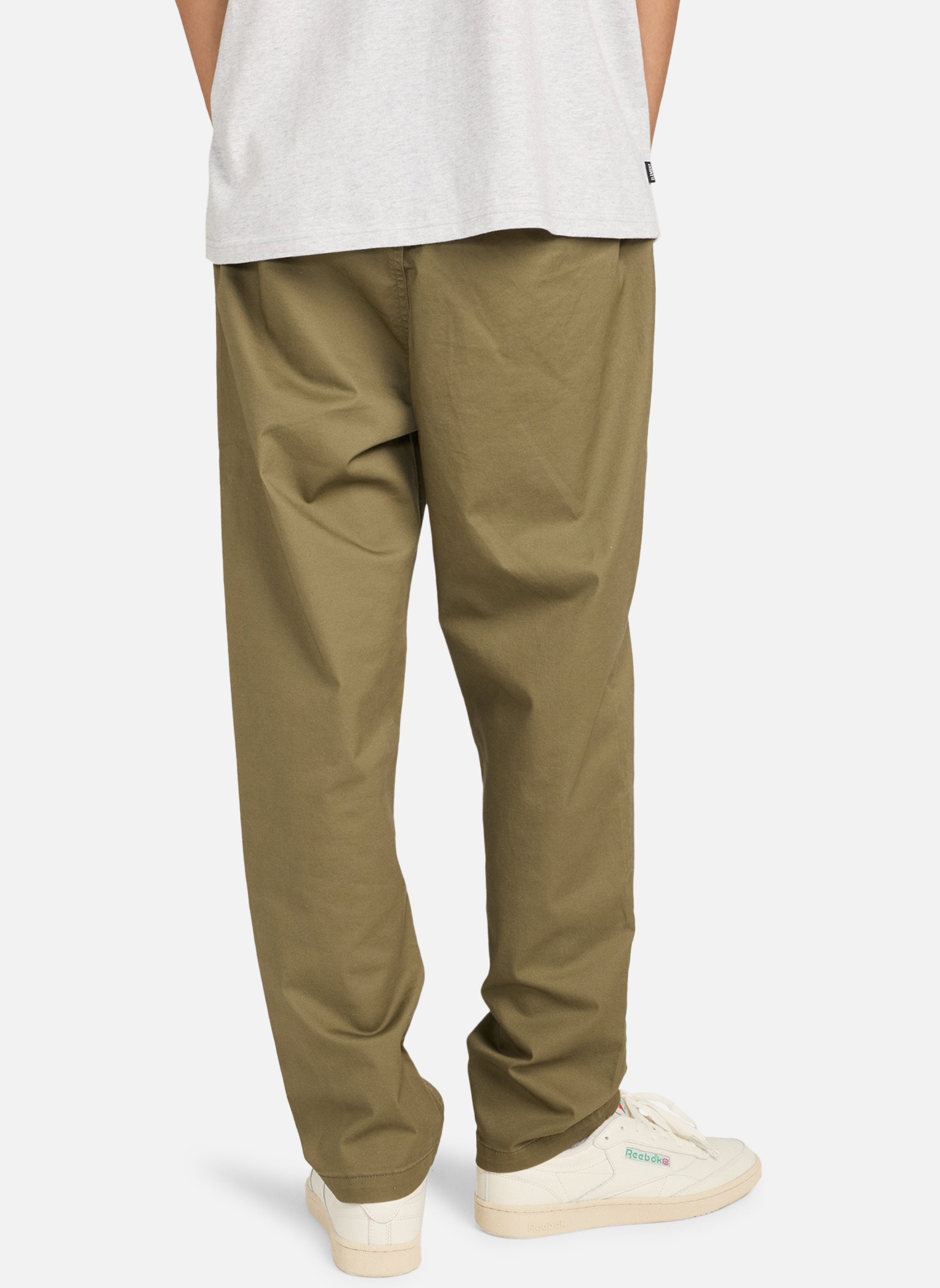 Pantalons droits Regular Comfort Twill homme vert Element Pantalons droits Regular Comfort Twill homme vert Vert