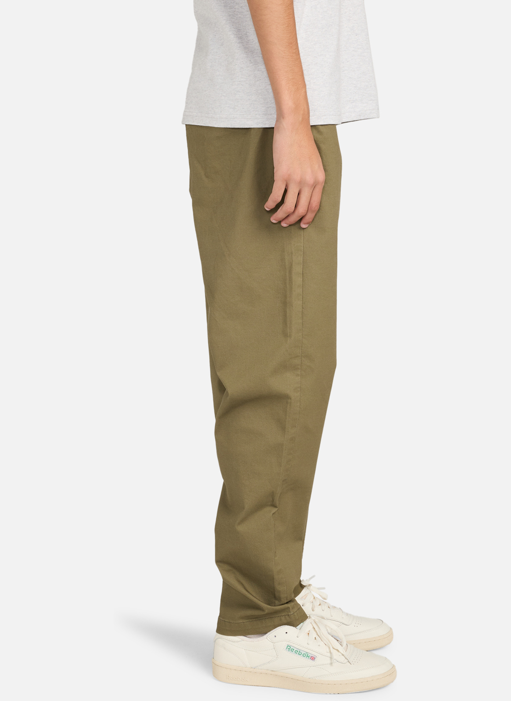 Pantalons droits Regular Comfort Twill homme vert Element Pantalons droits Regular Comfort Twill homme vert Vert