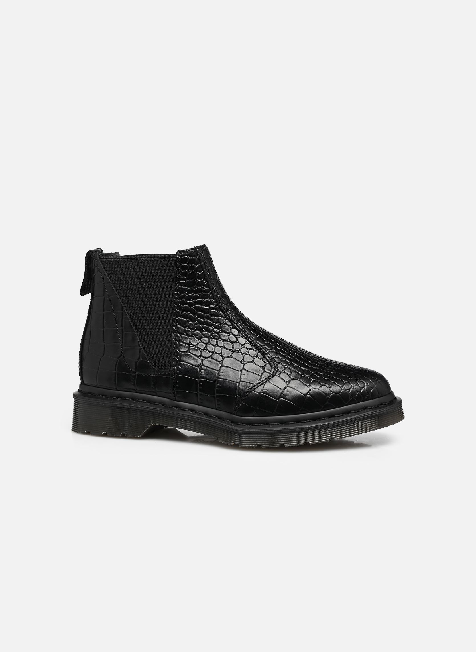 Bottines et boots Bianca II femme noir Dr. Martens Bottines et boots Bianca II femme noir BLACK ATLAS CROC EMBOSS