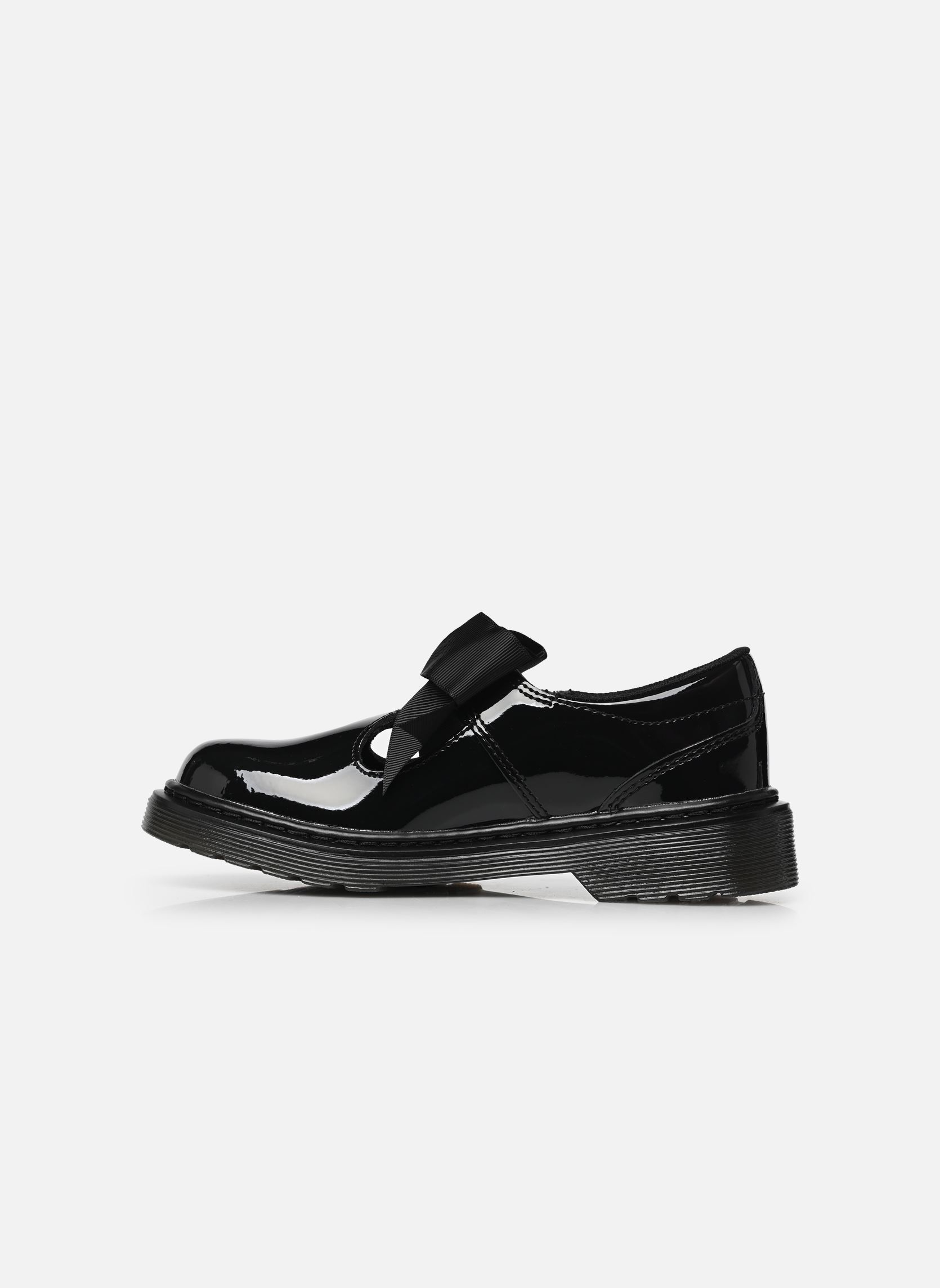 Mocasines Polley II Bow J niña negro Dr. Martens Mocasines Polley II Bow J niña negro BLACK PATENT LAMPER