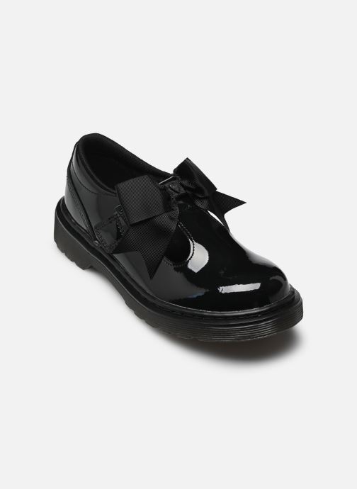 Dr. Martens Mocassins Polley II Bow J meisjes zwart
