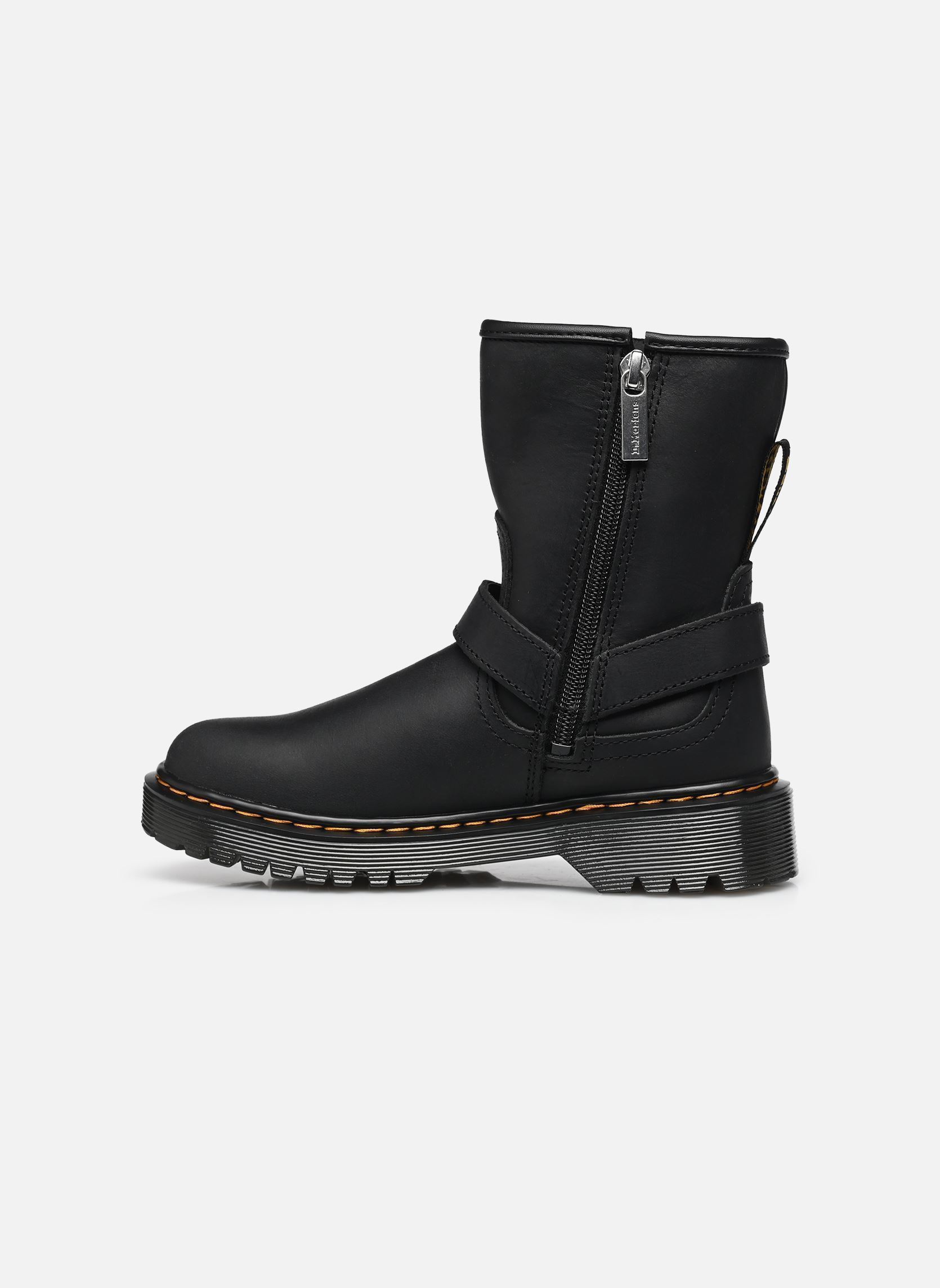 Bottines Genaya J fille noir Dr. Martens Bottines Genaya J fille noir BLACK WYOMING