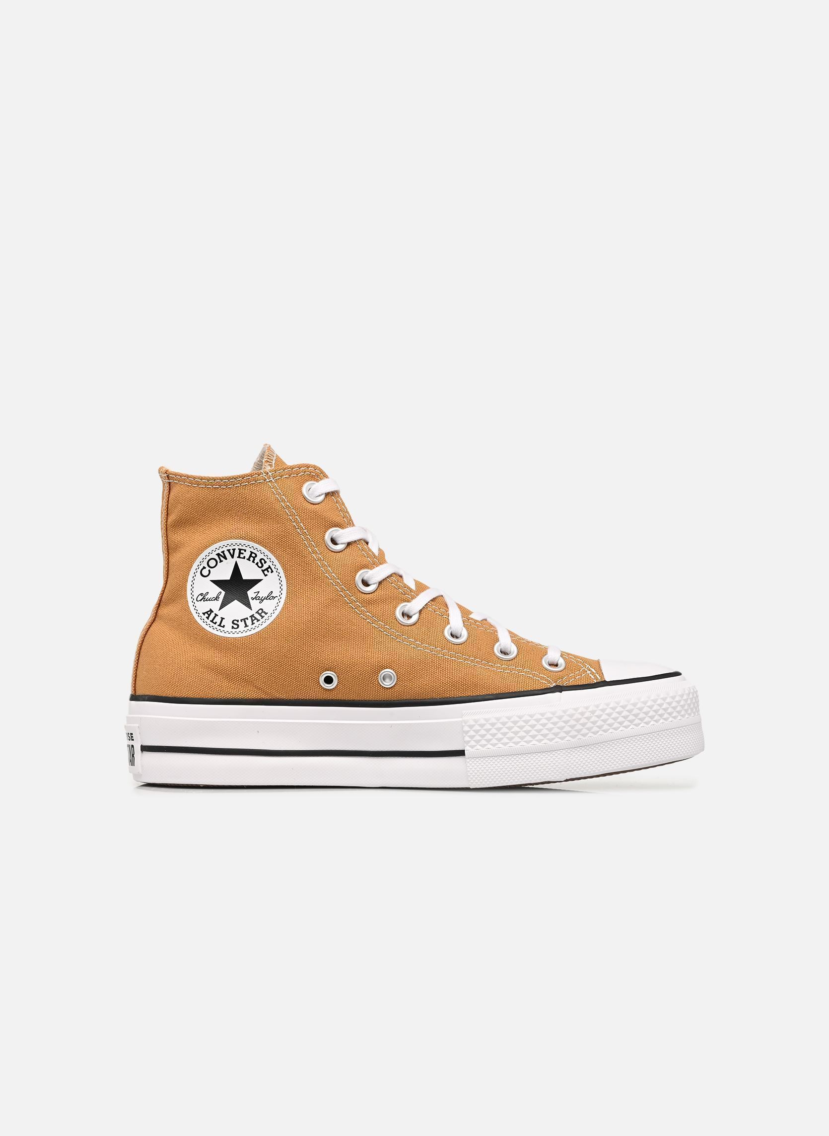 Hoge sneakers Chuck Taylor All Star Lift Platform HI W dames bruin Converse Hoge sneakers Chuck Taylor All Star Lift Platform HI W dames bruin HONEY STICK/WHITE/BLACK