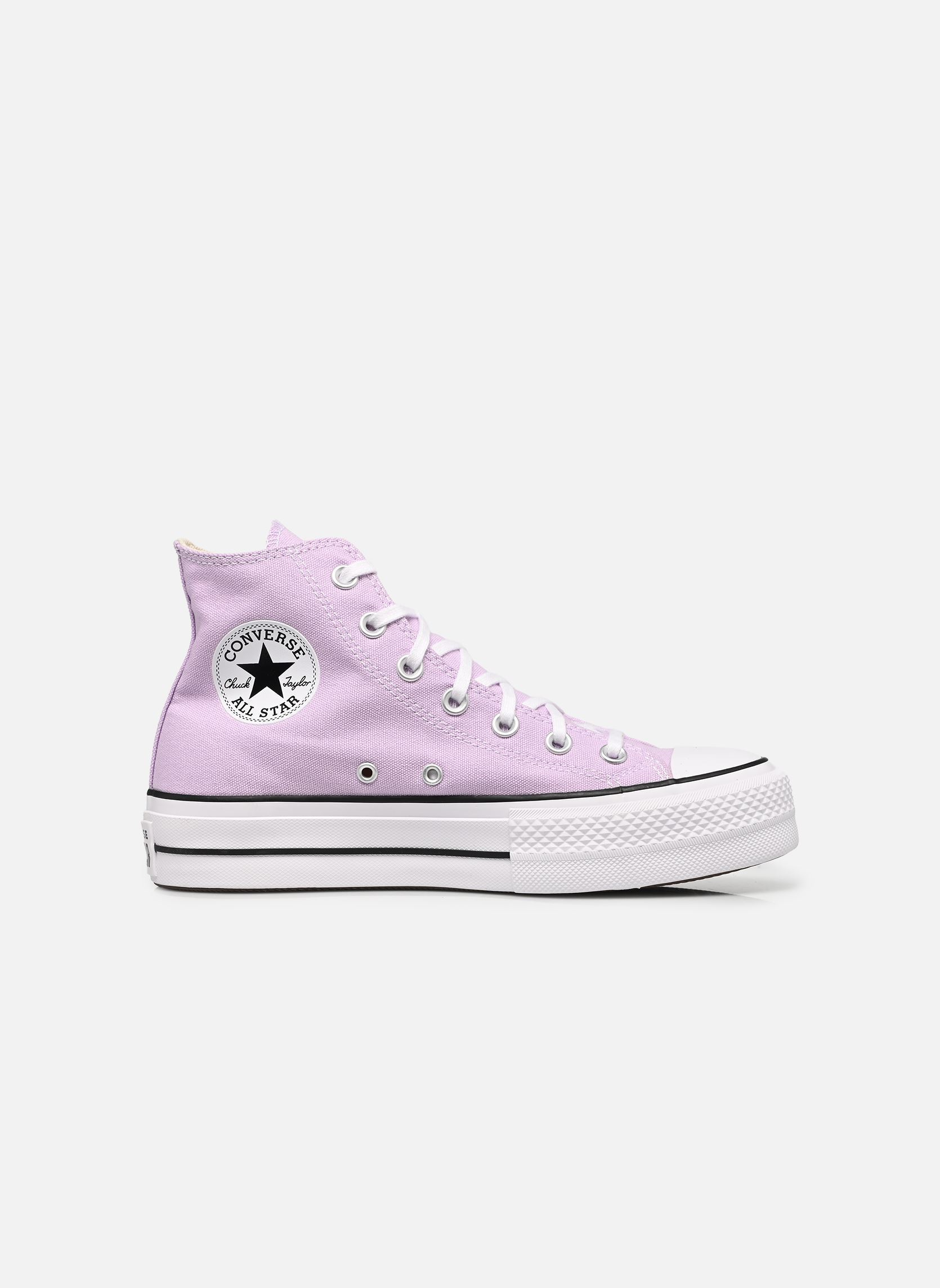Knöchelhohe Sneaker Chuck Taylor All Star Lift Platform HI W damen violett Converse Knöchelhohe Sneaker Chuck Taylor All Star Lift Platform HI W damen violett LAVENDER LATTE/WHITE/BLACK