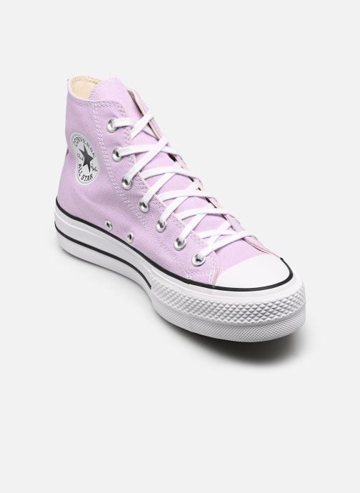 Converse Baskets montantes Chuck Taylor All Star Lift Platform HI W femme violet