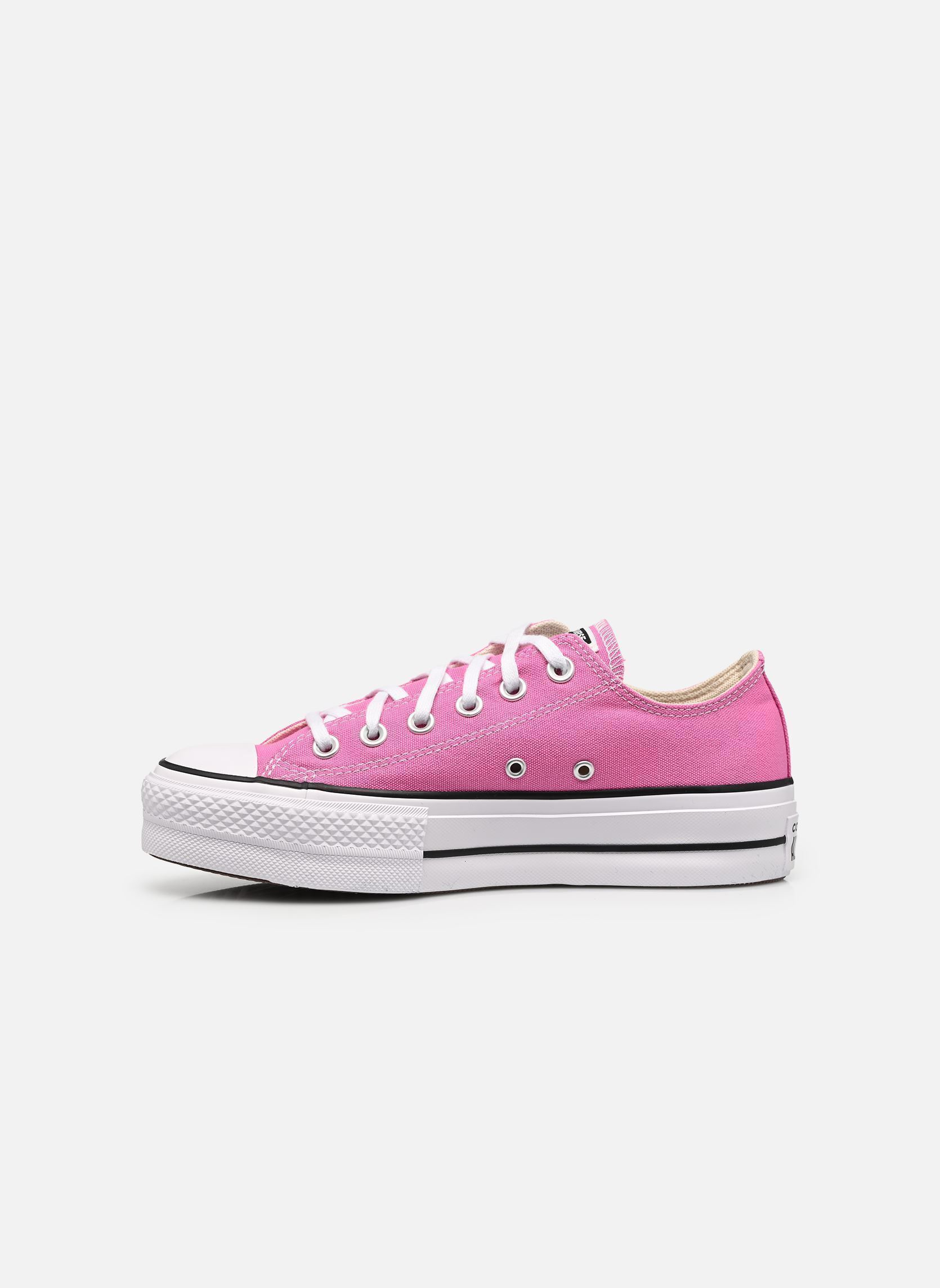 Baskets Chuck Taylor All Star Lift Platform OX W femme rose Converse Baskets Chuck Taylor All Star Lift Platform OX W femme rose SHOCKING ORCHID/WHITE/BLACK