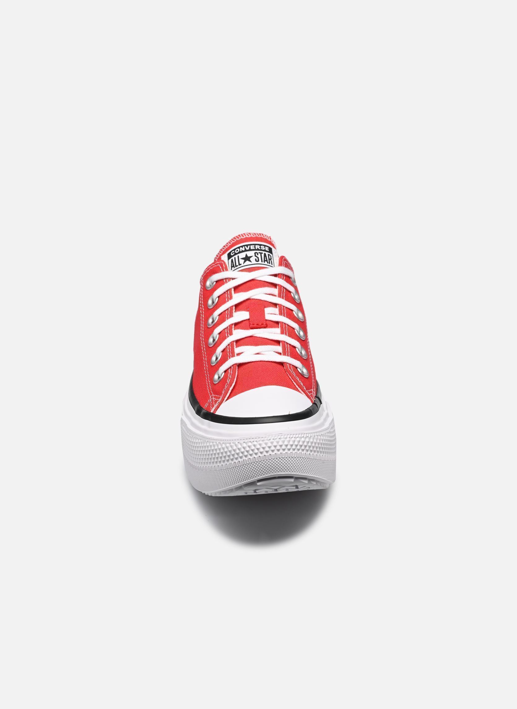Sneakers Chuck Taylor All Star Lift Double Stack donna rosso Converse Sneakers Chuck Taylor All Star Lift Double Stack donna rosso RED/BLACK/WHITE