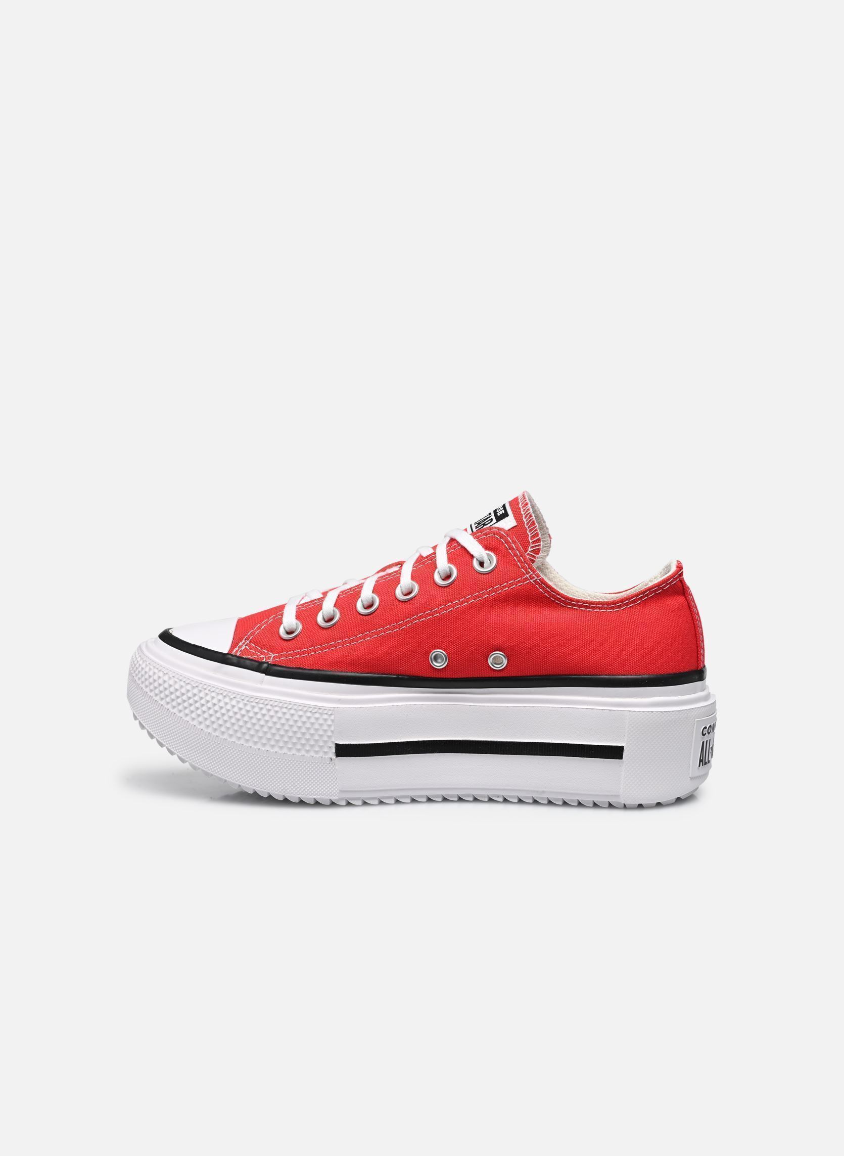 Zapatillas Chuck Taylor All Star Lift Double Stack damen rojo Converse ...