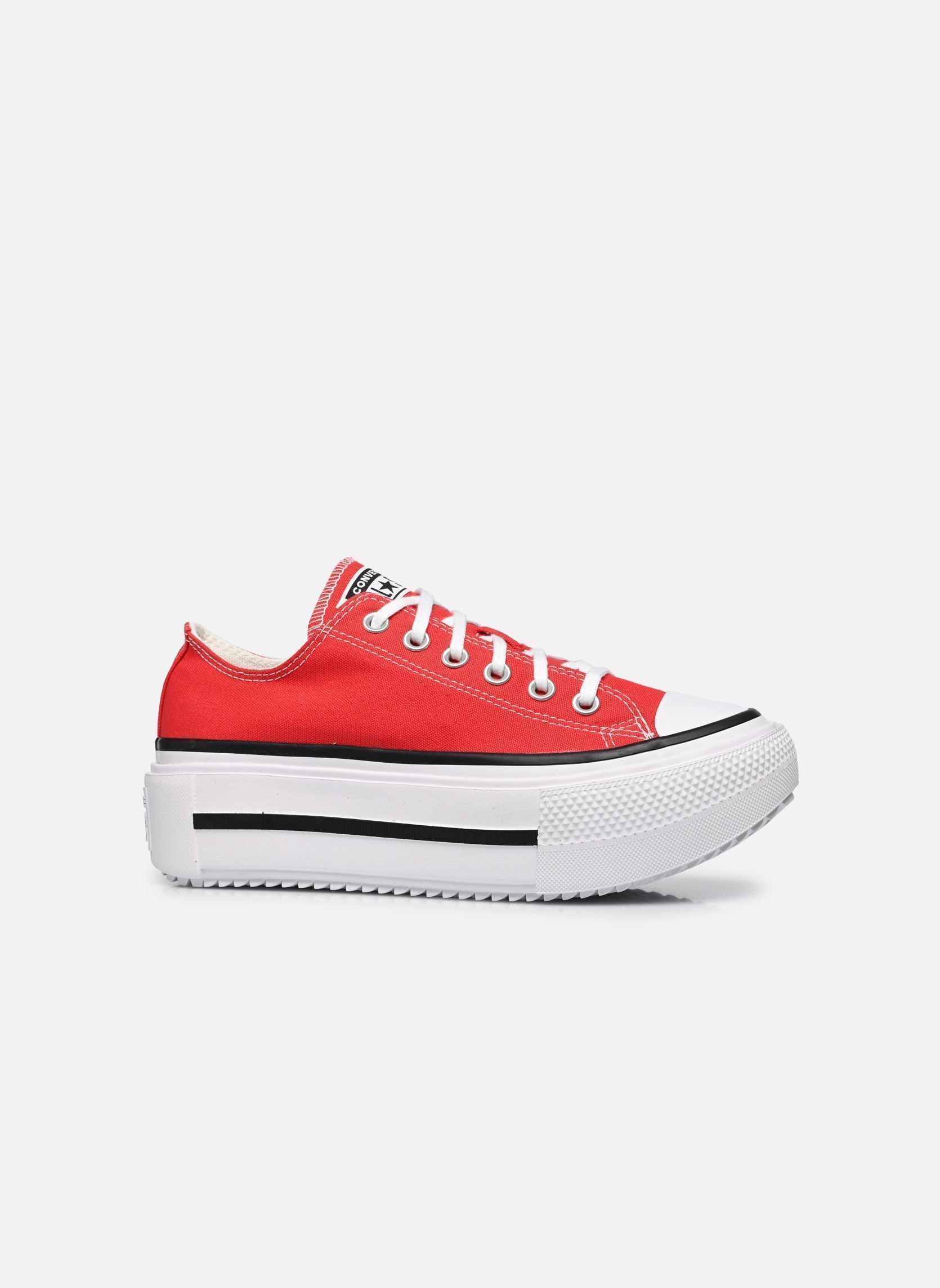 Sneakers Chuck Taylor All Star Lift Double Stack donna rosso Converse Sneakers Chuck Taylor All Star Lift Double Stack donna rosso RED/BLACK/WHITE