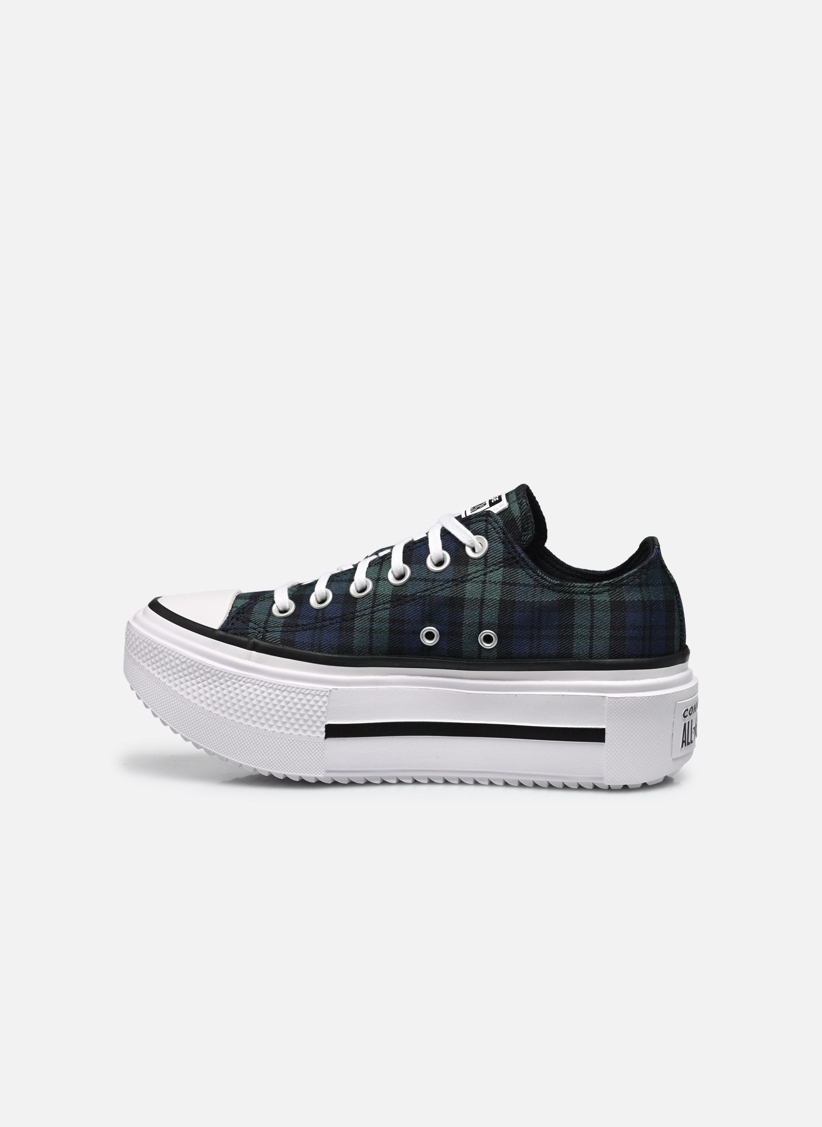 Baskets Chuck Taylor All Star Lift Double Stack femme bleu Converse Baskets Chuck Taylor All Star Lift Double Stack femme bleu NAVY/BLACK/BRANCH OUT