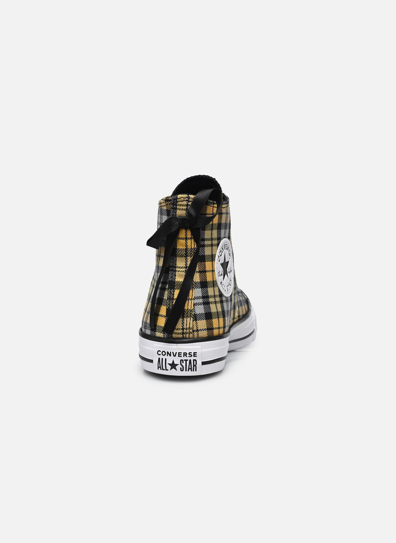 Niedrige Sneaker Chuck Taylor All Star Plaid Textile Hi W damen mehrfarbig Converse Niedrige Sneaker Chuck Taylor All Star Plaid Textile Hi W damen mehrfarbig BLACK/YELLOW/WHITE