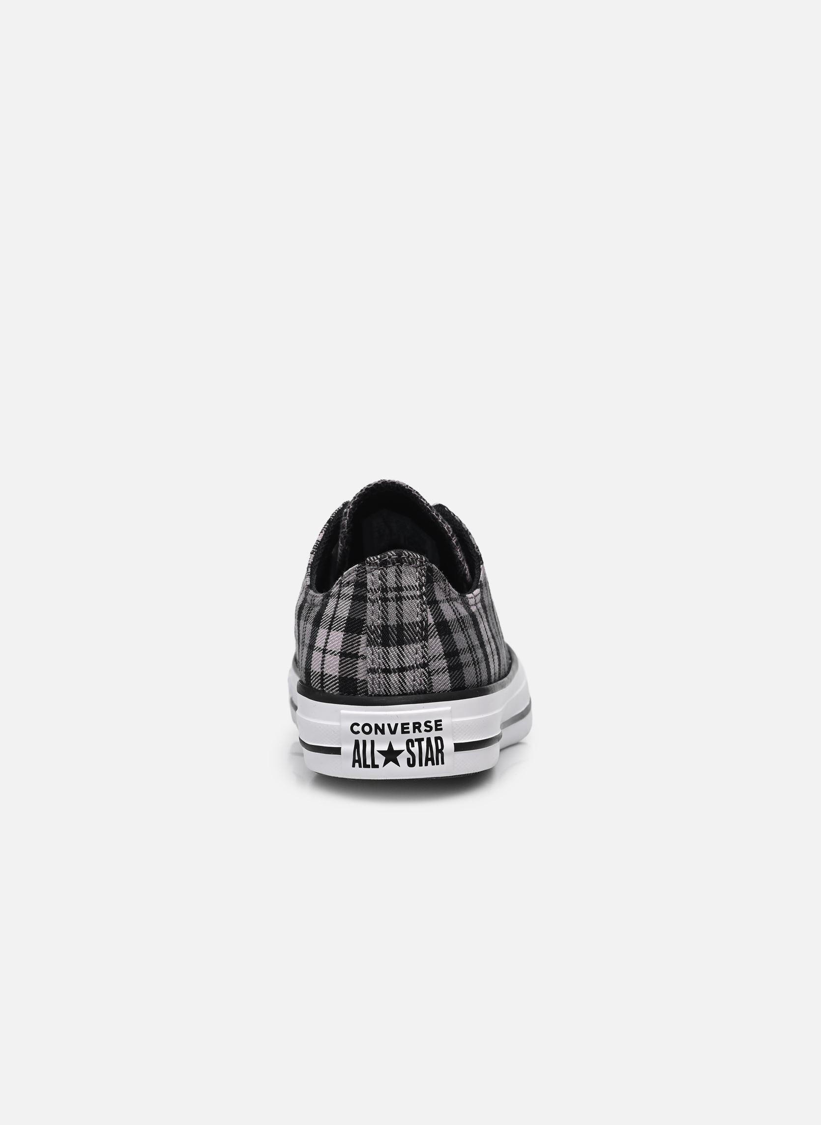 Baskets basses Chuck Taylor All Star Plaid Textile Hi W femme noir Converse Baskets basses Chuck Taylor All Star Plaid Textile Hi W femme noir BLACK/ALTITUDE LILAC/WHITE
