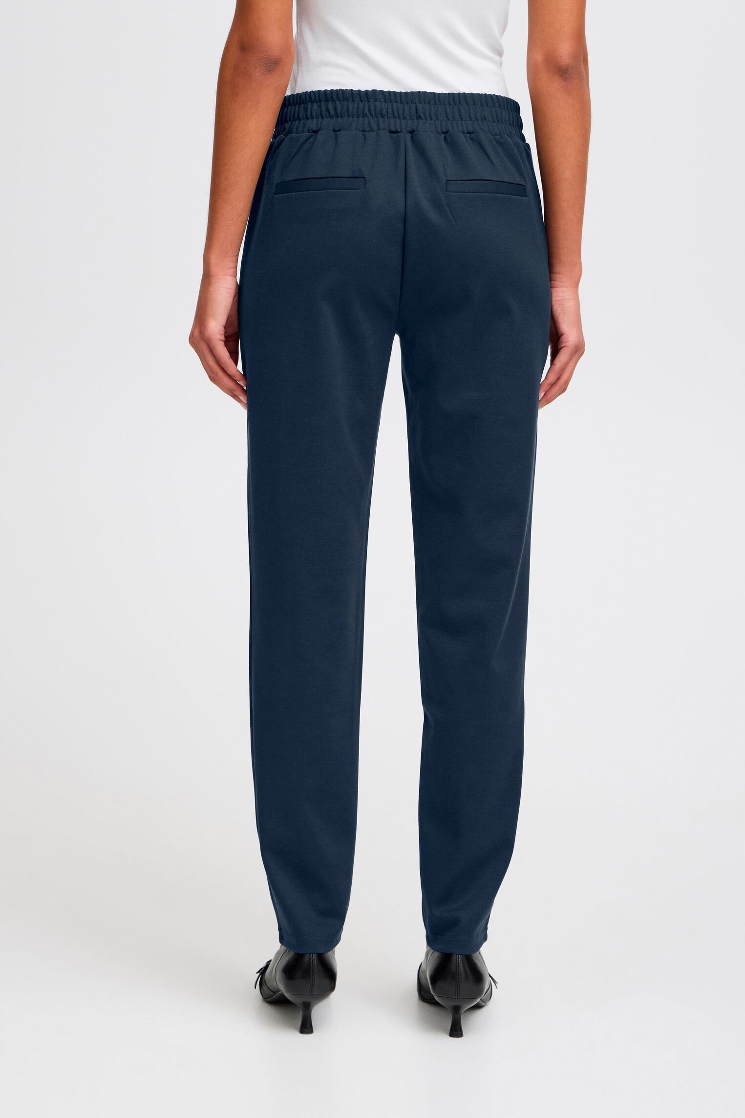 Hosen IHKATE STRAIGHT PA damen blau Ichi Hosen IHKATE STRAIGHT PA damen blau TOTAL ECLIPSE