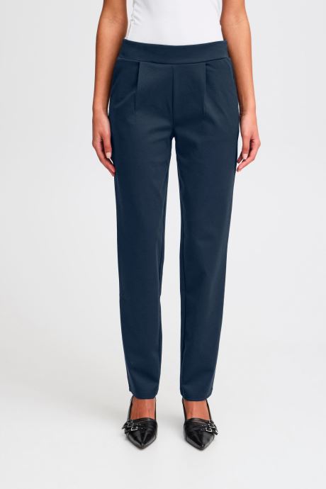 Ichi Broeken IHKATE STRAIGHT PA dames blauw