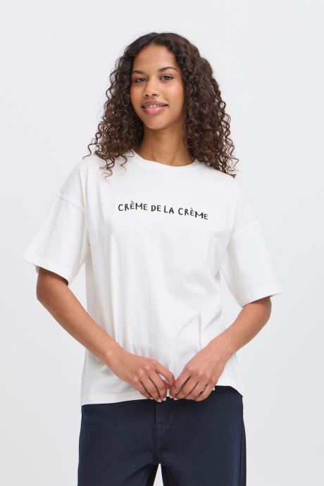 Ichi Tee-shirts manches courtes IHMADELLY SS femme blanc