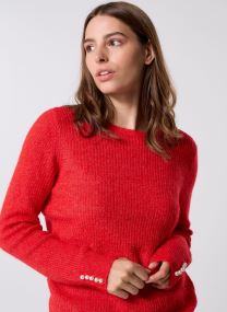 Truien IHKAMARA LS16 dames rood Ichi Truien IHKAMARA LS16 dames rood Fiery Red