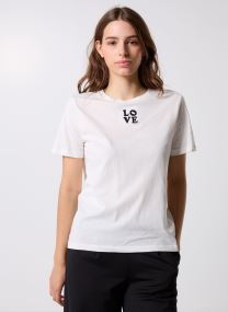 Tee-shirts IHCAMINO SS29 femme blanc Ichi Tee-shirts IHCAMINO SS29 femme blanc Cloud Dancer
