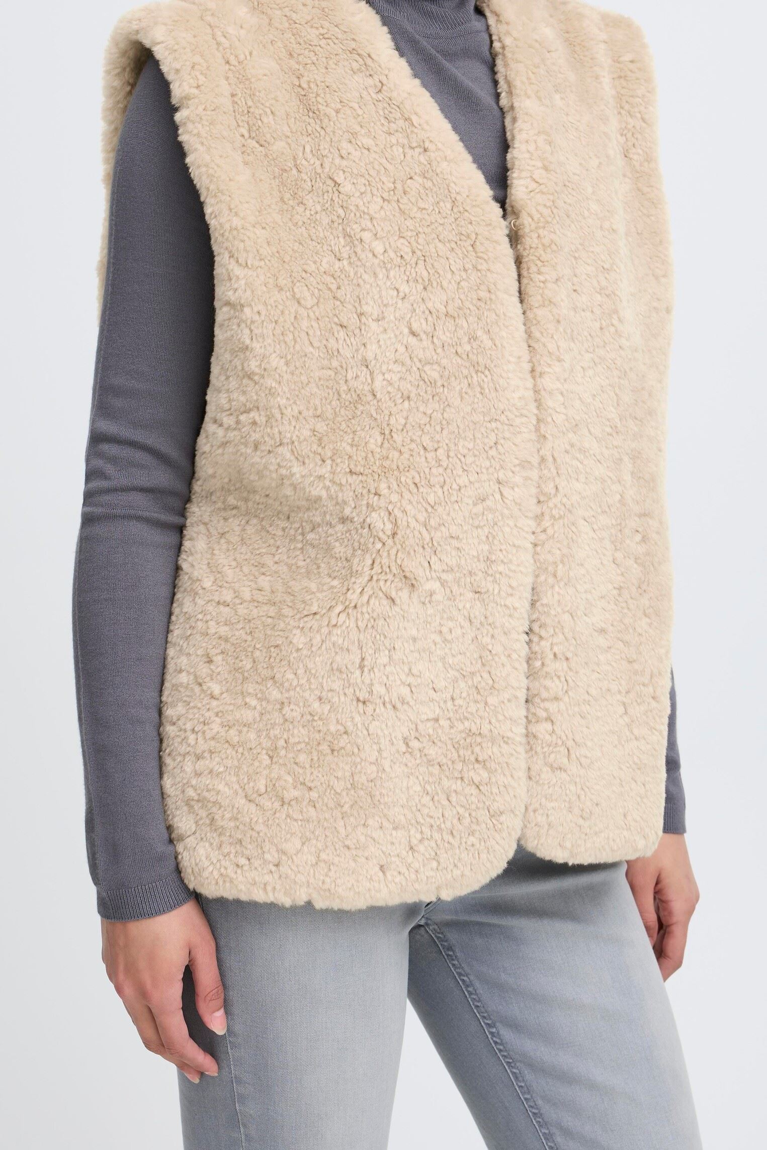 Bodywarmer IHHIZALA WA dames wit Ichi Bodywarmer IHHIZALA WA dames wit Fury Rainy Day