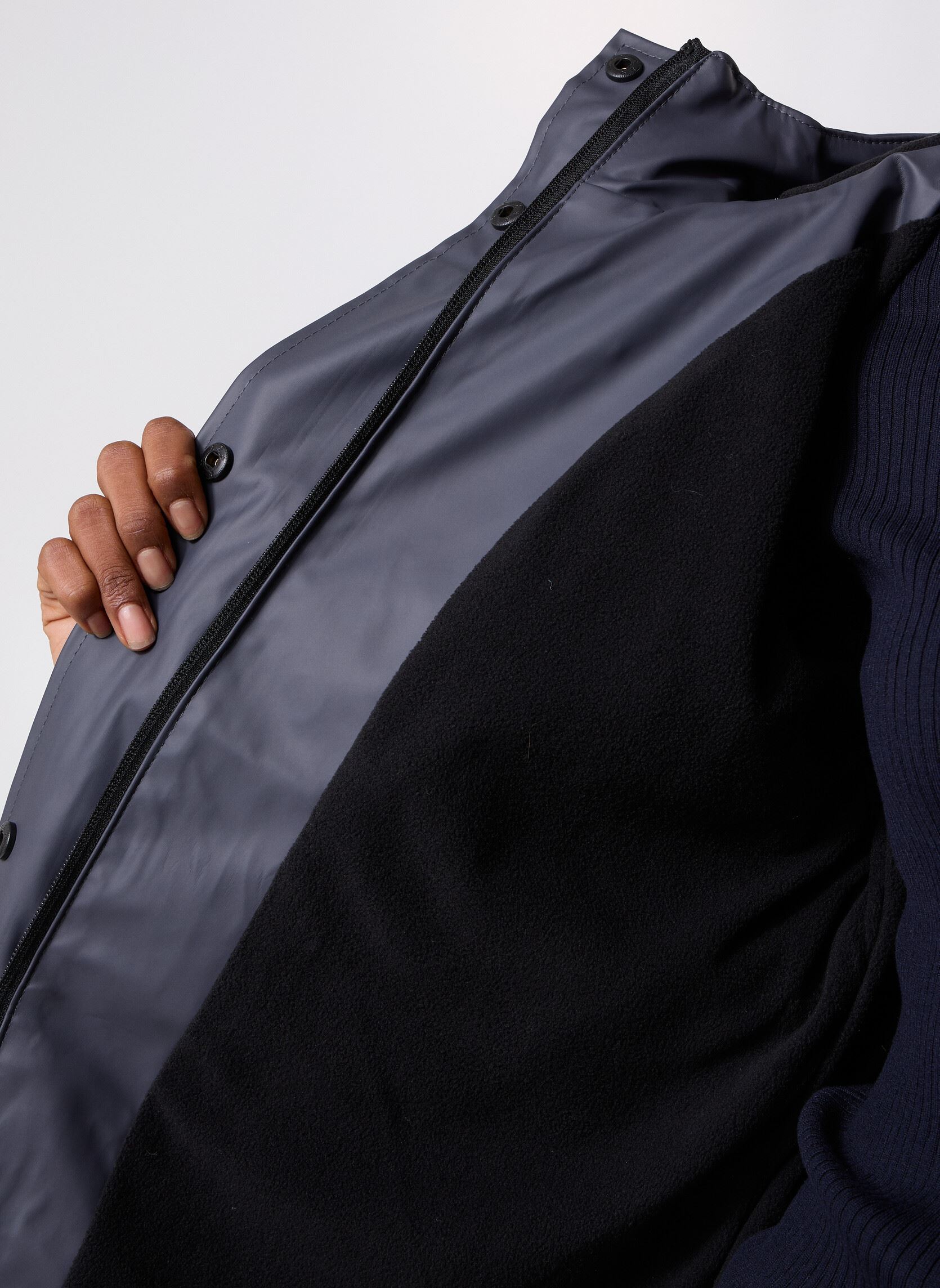 Vestes imperméable Ihtazo Ja femme gris Ichi Vestes imperméable Ihtazo Ja femme gris GRAY PINSTRIPE