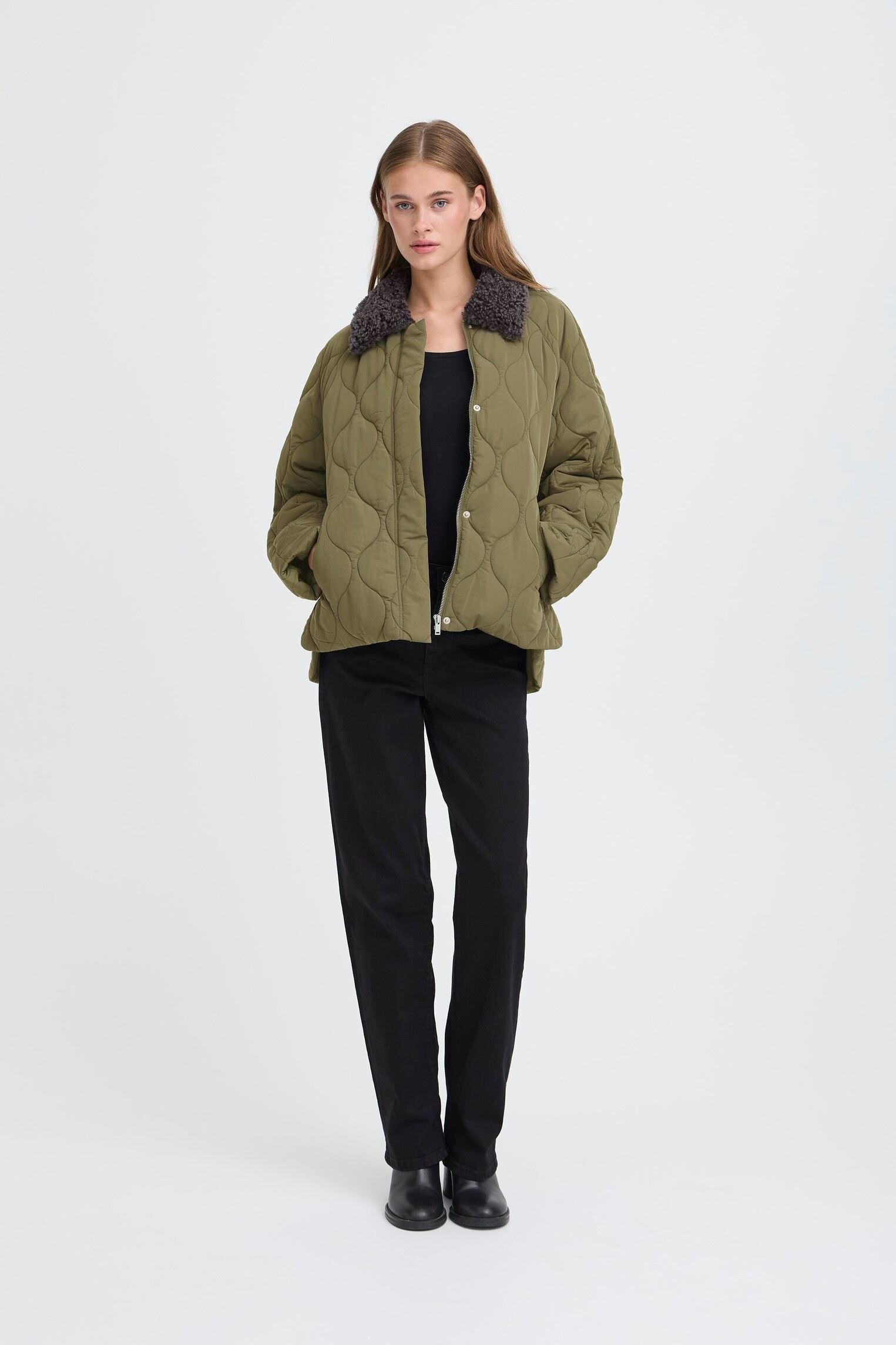 Vestes IHSONORA JA femme vert Ichi Vestes IHSONORA JA femme vert Kalamata
