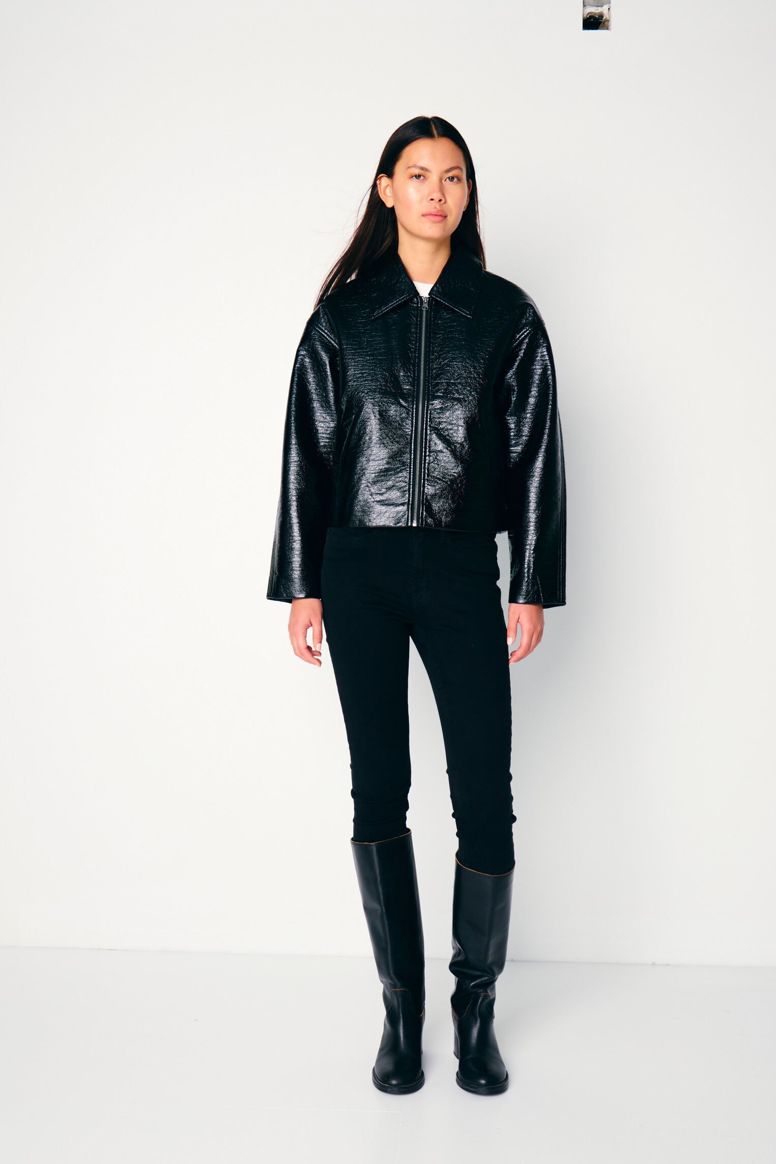 Vestes IHSELZA JA femme noir Ichi Vestes IHSELZA JA femme noir Black
