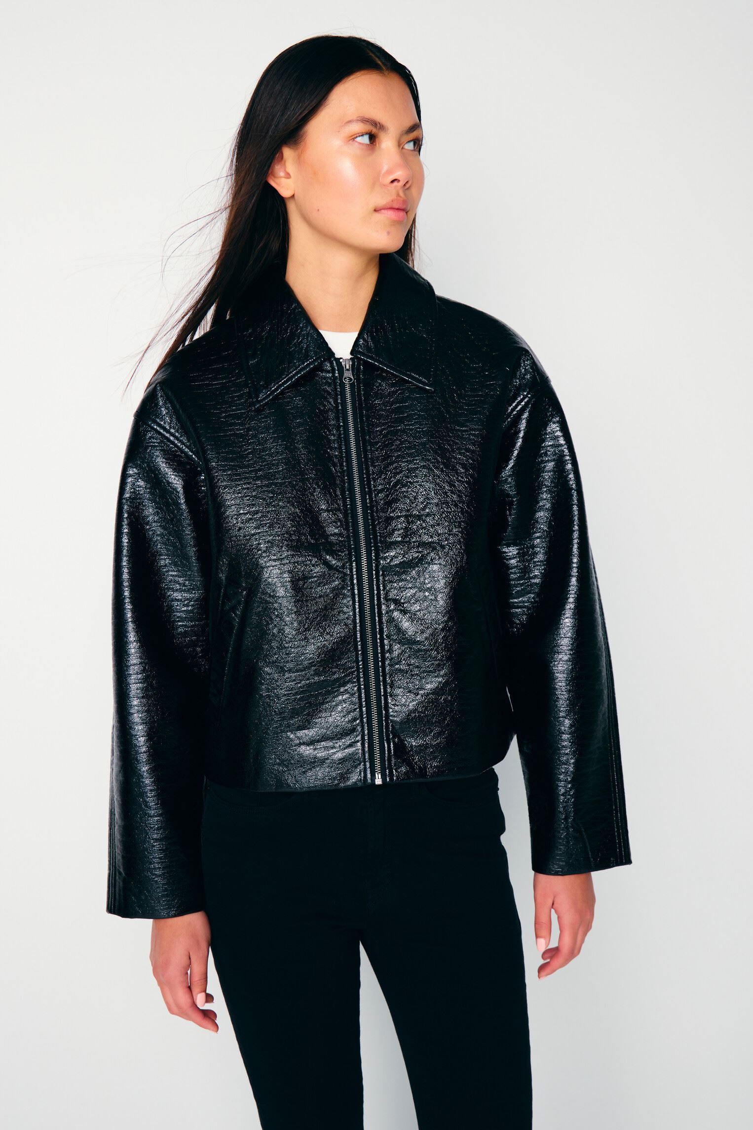 Vestes IHSELZA JA femme noir Ichi Vestes IHSELZA JA femme noir Black