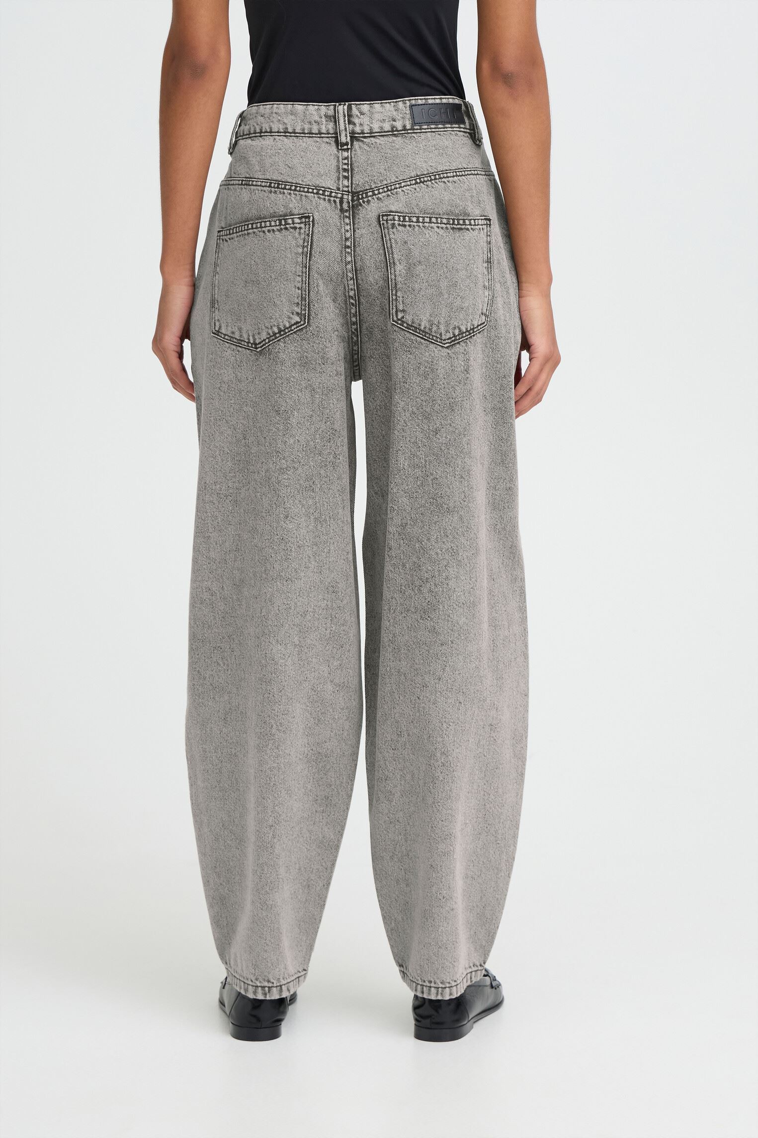 Mom jeans IHBERISEL PA2 dames zwart Ichi Mom jeans IHBERISEL PA2 dames zwart Denim Black Stone Washed
