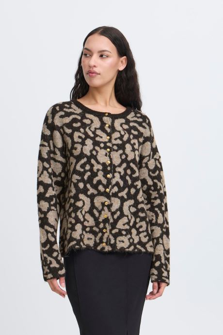 Ichi Gilets IHKAMARA CA15 femme noir