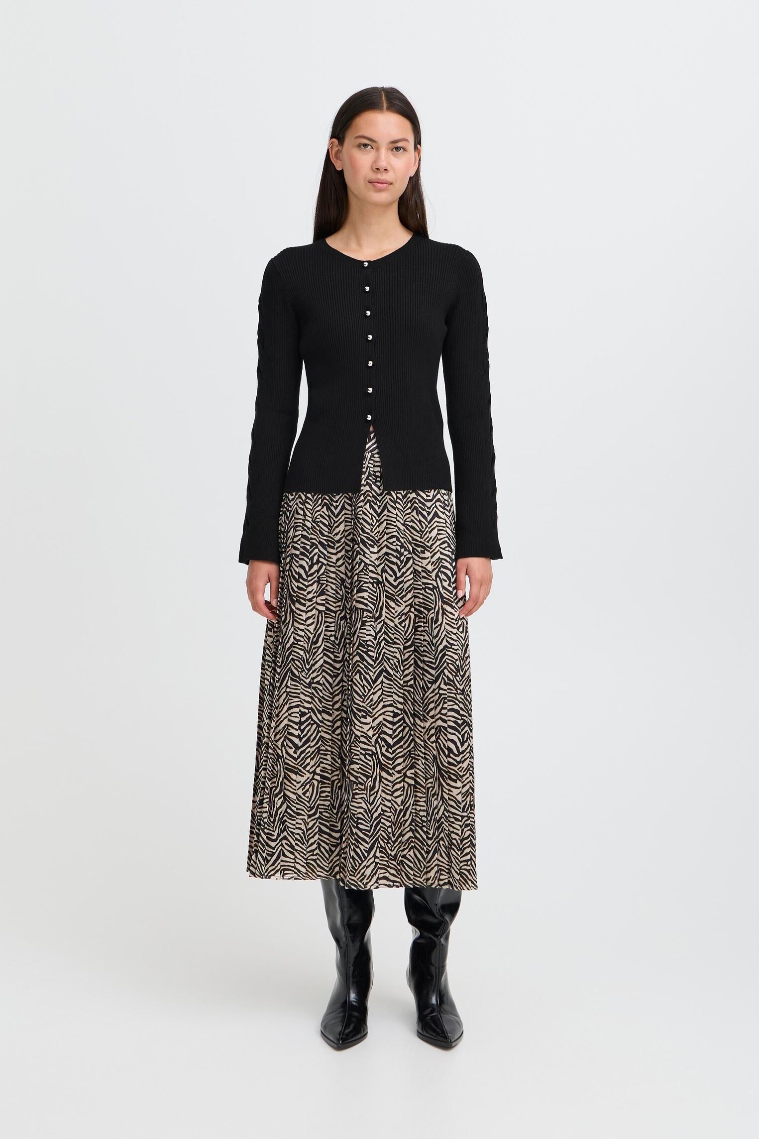 Vesten IHDOLLIS CA dames zwart Ichi Vesten IHDOLLIS CA dames zwart Black