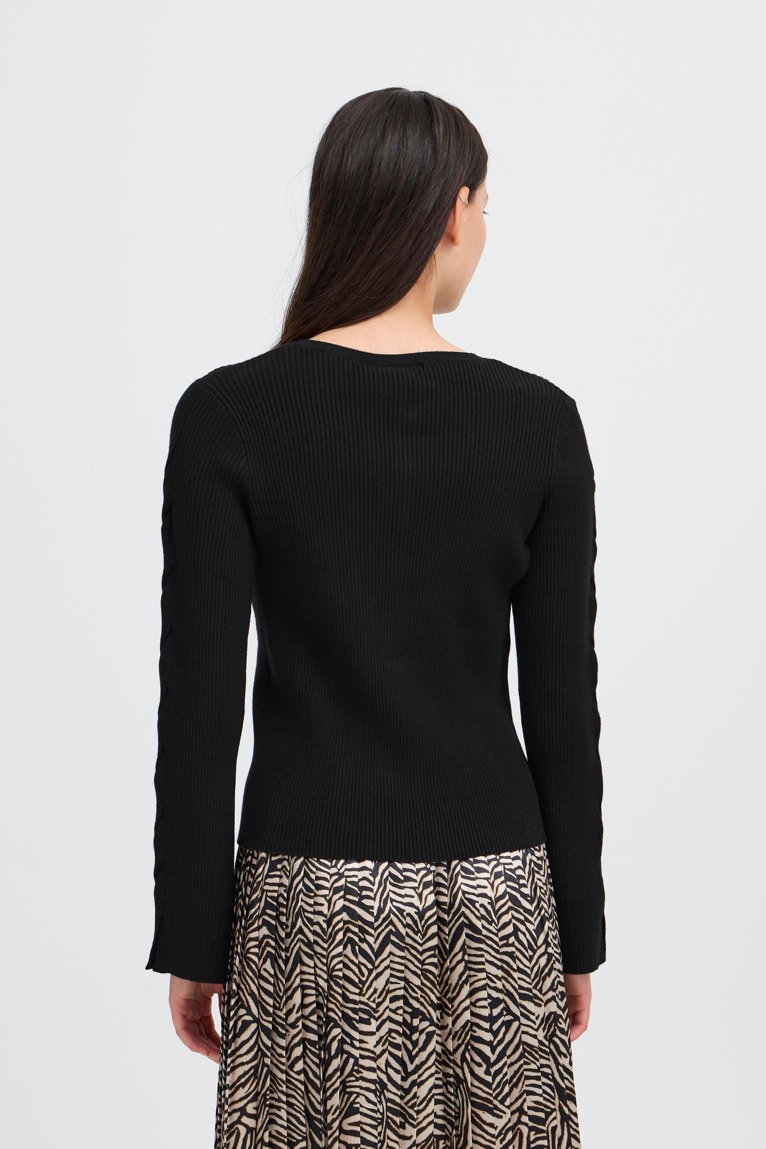 Vesten IHDOLLIS CA dames zwart Ichi Vesten IHDOLLIS CA dames zwart Black