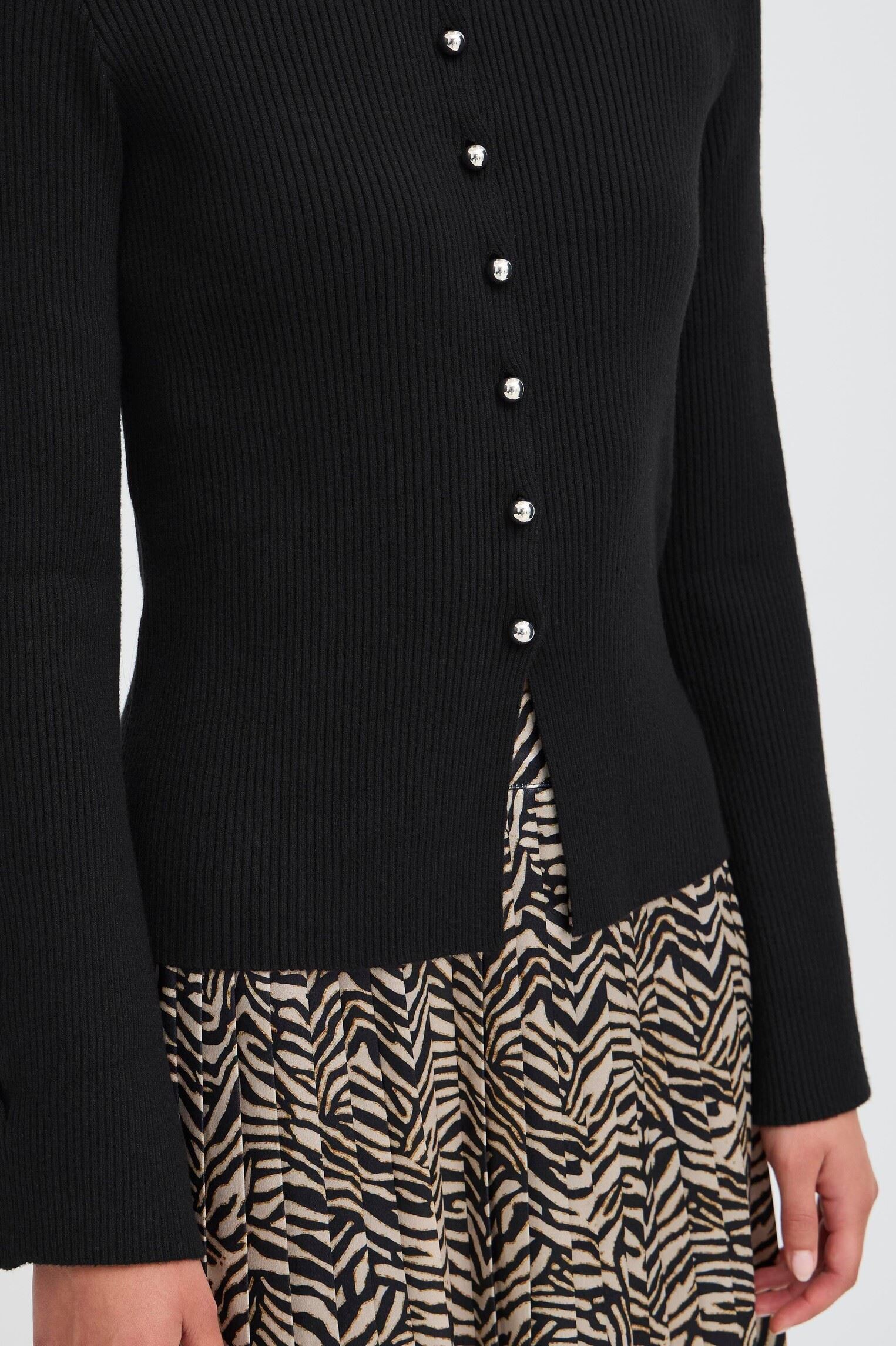 Vesten IHDOLLIS CA dames zwart Ichi Vesten IHDOLLIS CA dames zwart Black