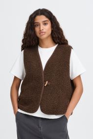 Bodywarmer IHGOZIMA WA dames bruin