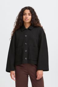 Vestes IHKATE QUILTED JA3 femme noir Ichi Vestes IHKATE QUILTED JA3 femme noir Black