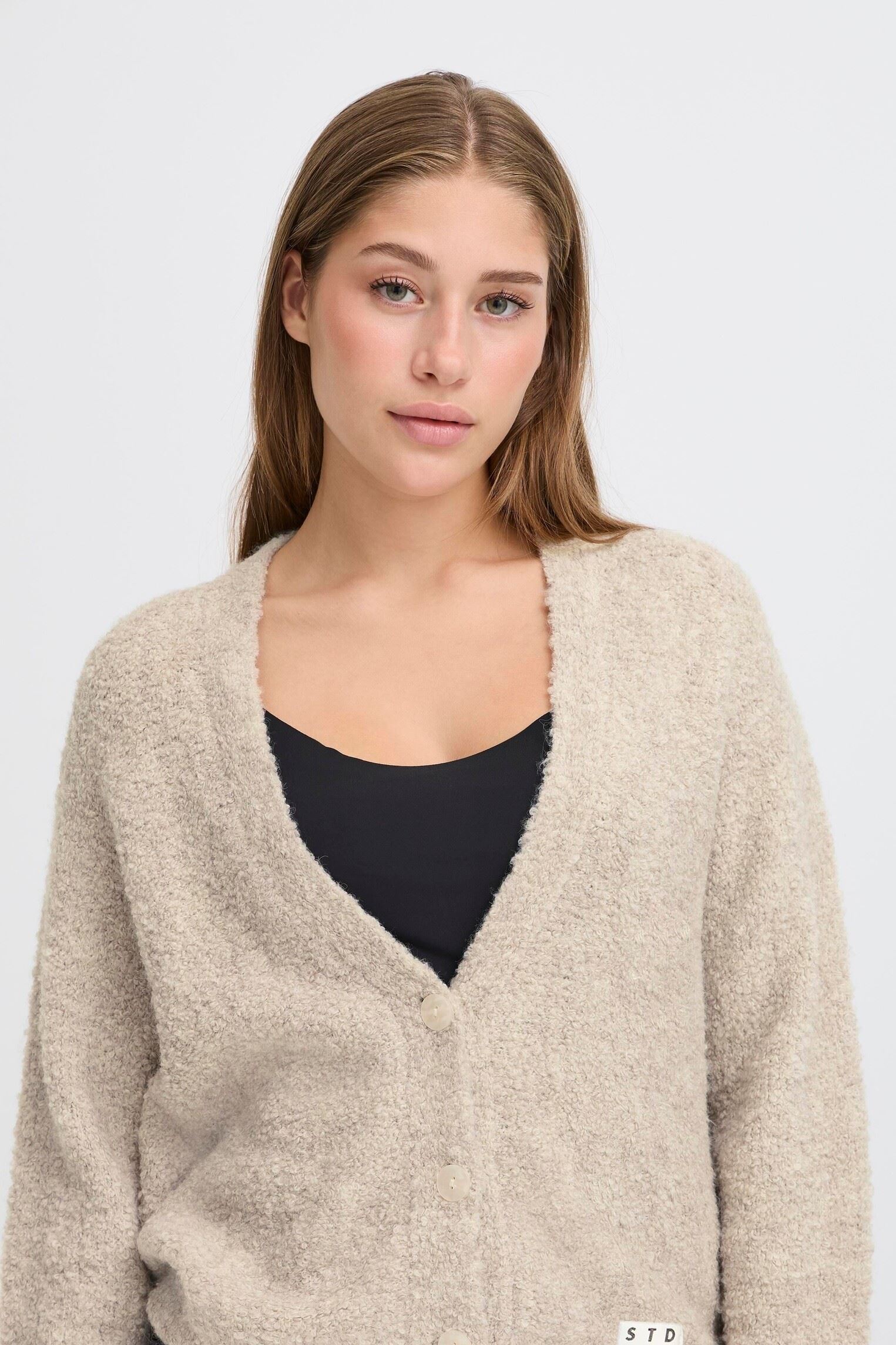 Chalecos IHBLARISA CA mujer beige Ichi Chalecos IHBLARISA CA mujer beige Almond Milk