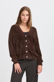 Vesten IHBRULA CA dames bruin