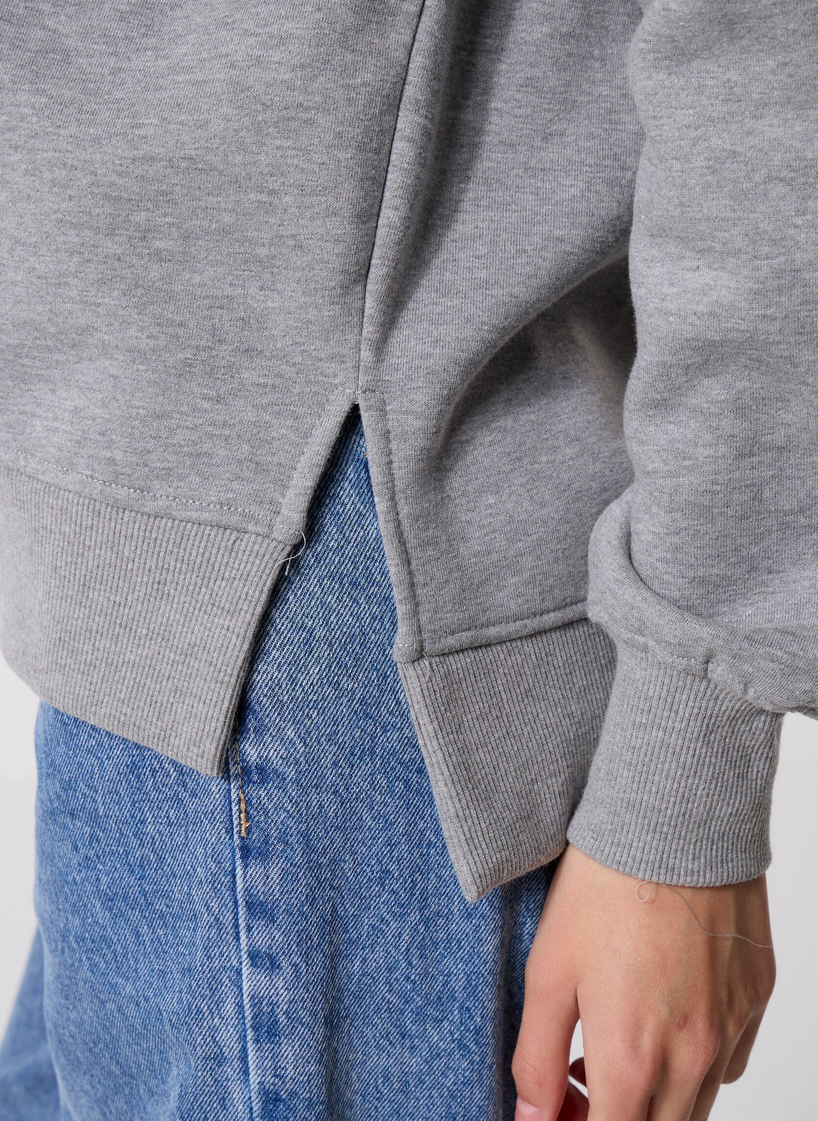 Sweater IHOLINNE SW dames grijs Ichi Sweater IHOLINNE SW dames grijs Grey Melange