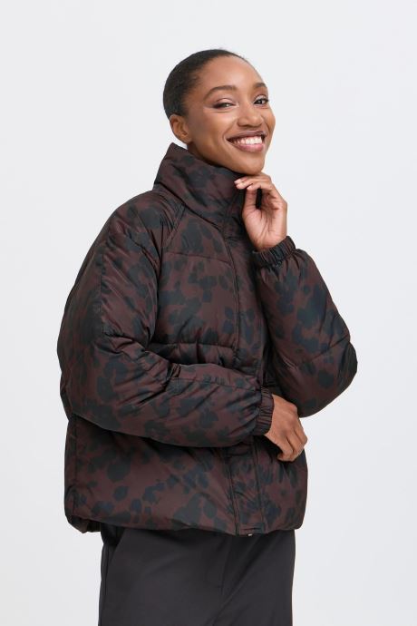 Ichi Doudounes IHFRIGG JA7 femme marron