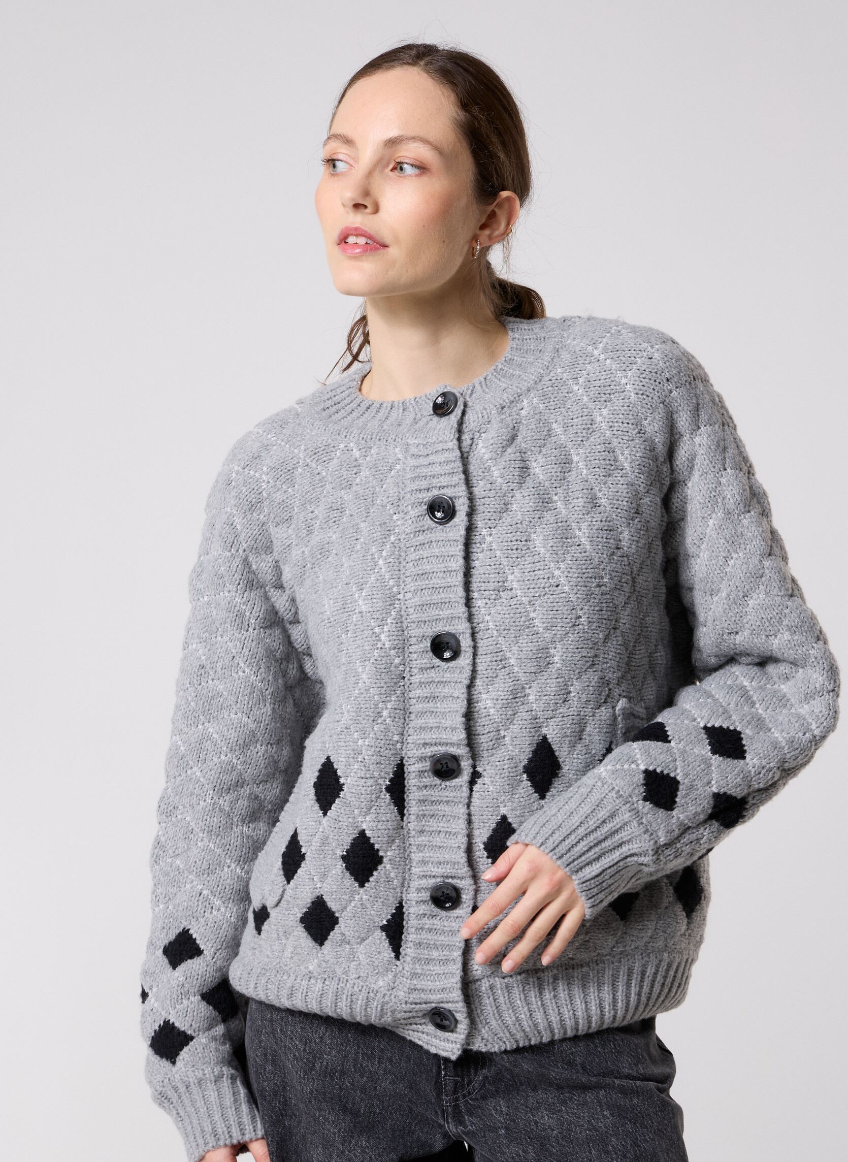 Gilets IHCORTANA CA femme gris Ichi Gilets IHCORTANA CA femme gris Grey Melange