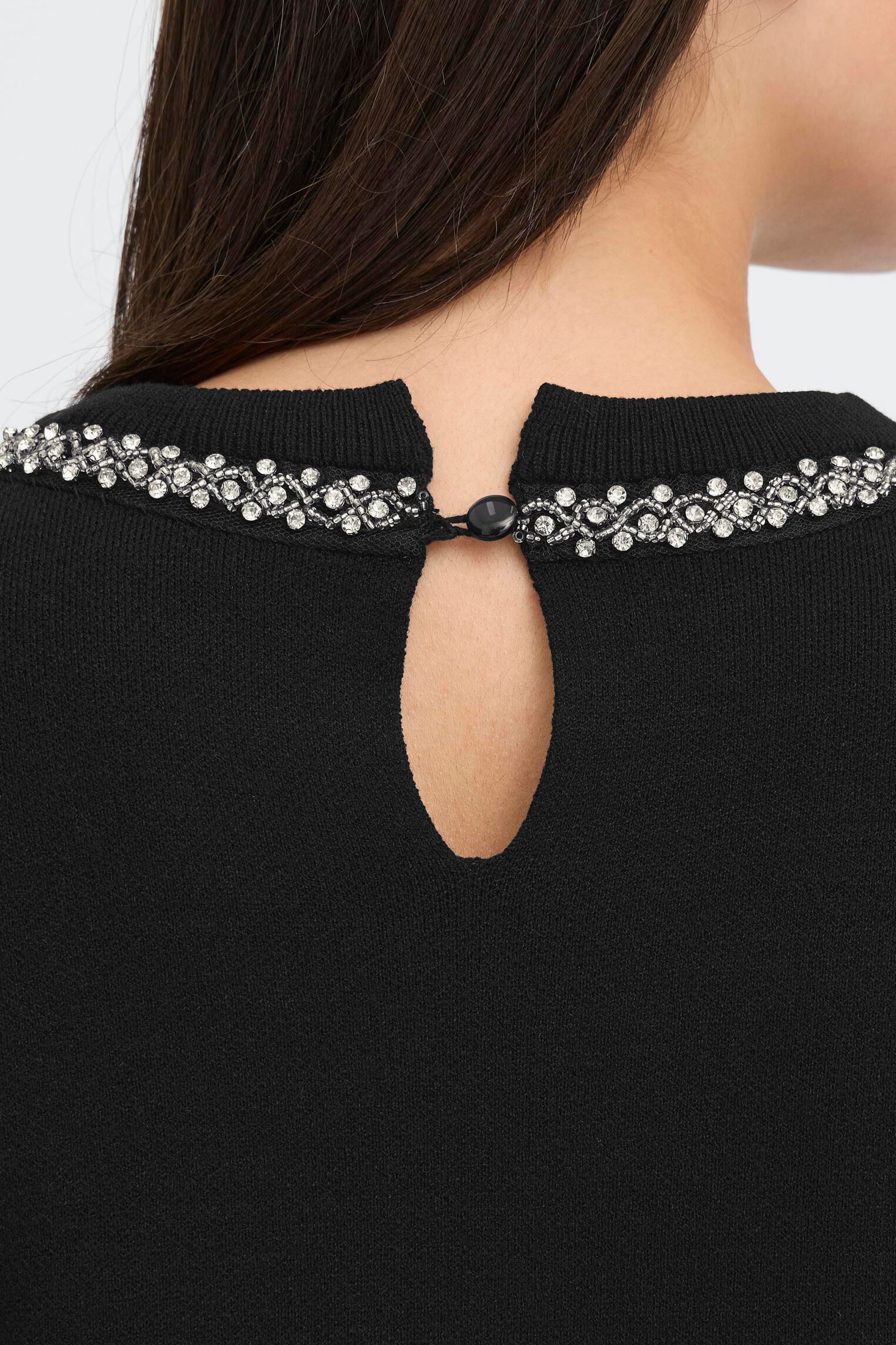 Pulls IHDORISE SS femme noir Ichi Pulls IHDORISE SS femme noir Black
