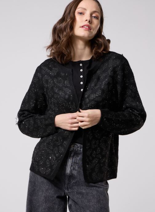 Ichi Gilets IHDEMONA CA femme noir