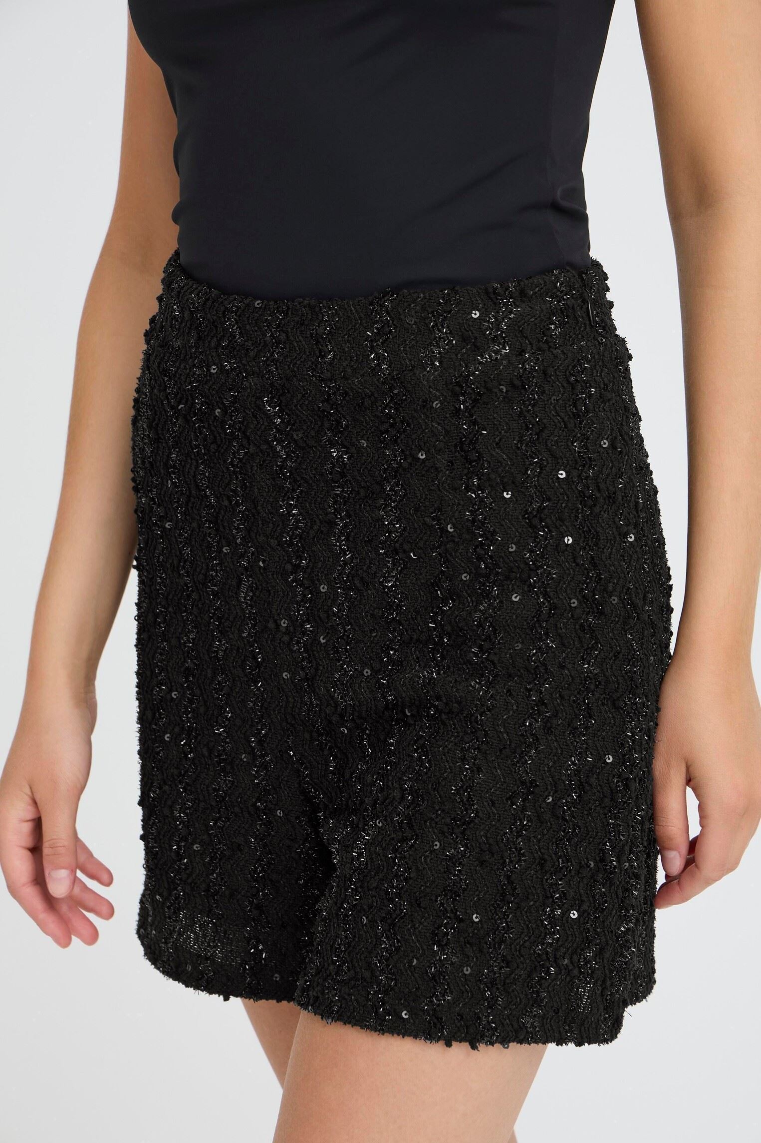 Shorts IHNINKY SHO dames zwart Ichi Shorts IHNINKY SHO dames zwart Black
