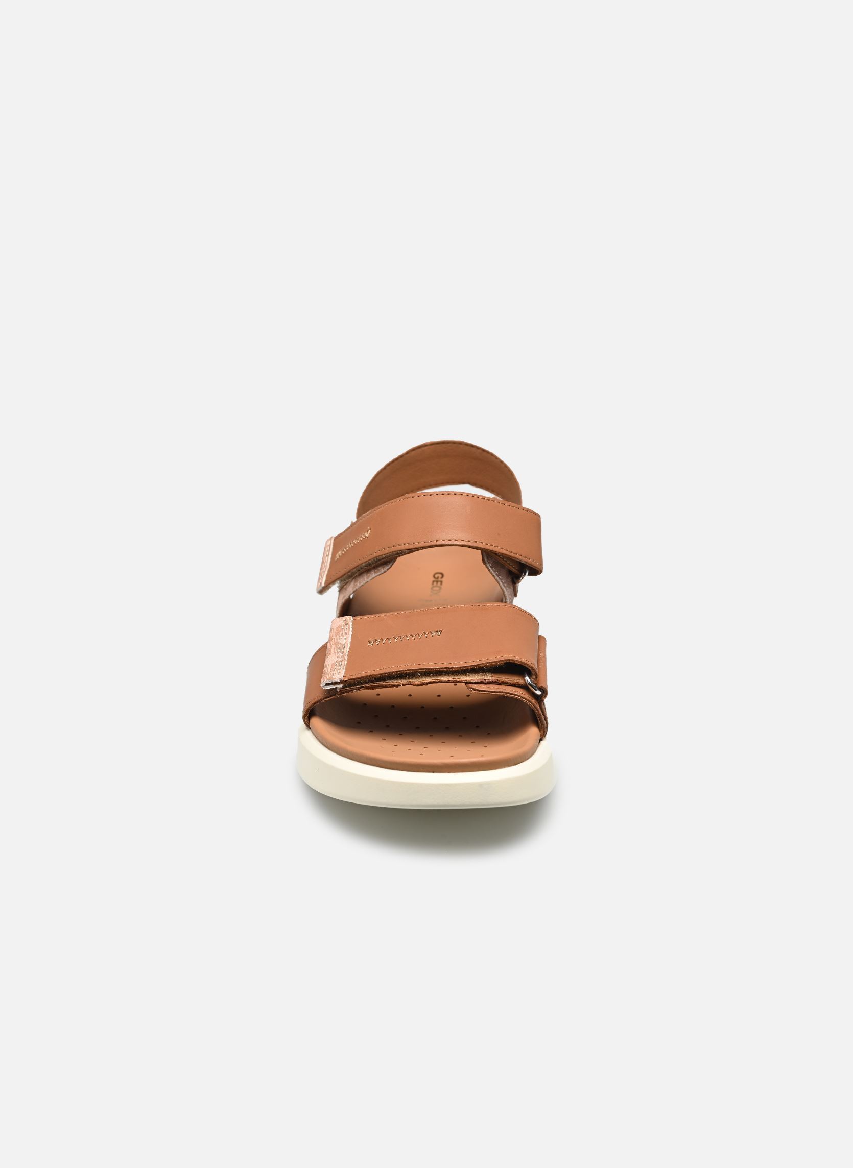 Sandales plates D XAND 2S 1 femme marron Geox Sandales plates D XAND 2S 1 femme marron Camel