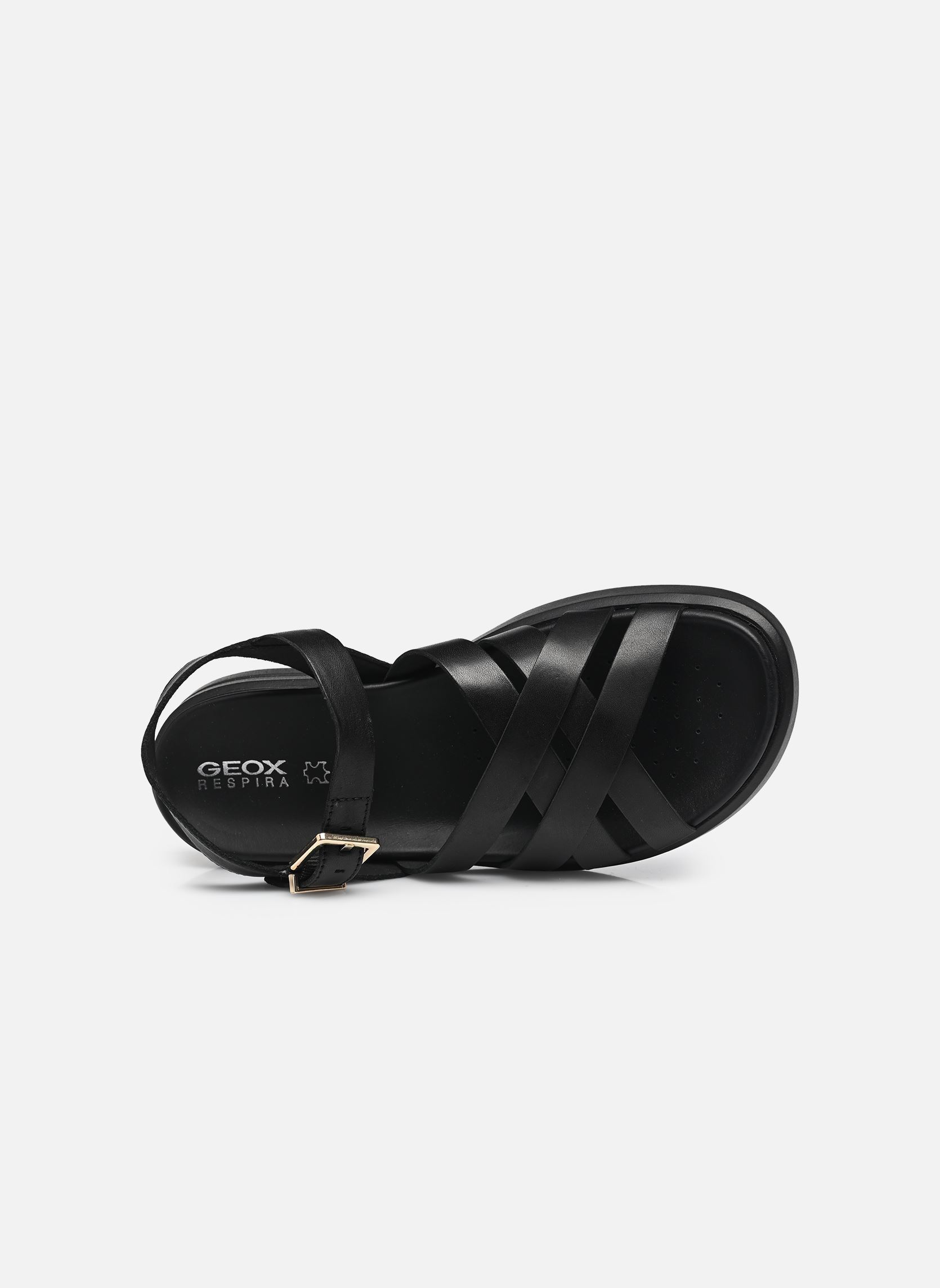 Platte sandalen D XAND 2S 1 dames zwart Geox Platte sandalen D XAND 2S 1 dames zwart Noir