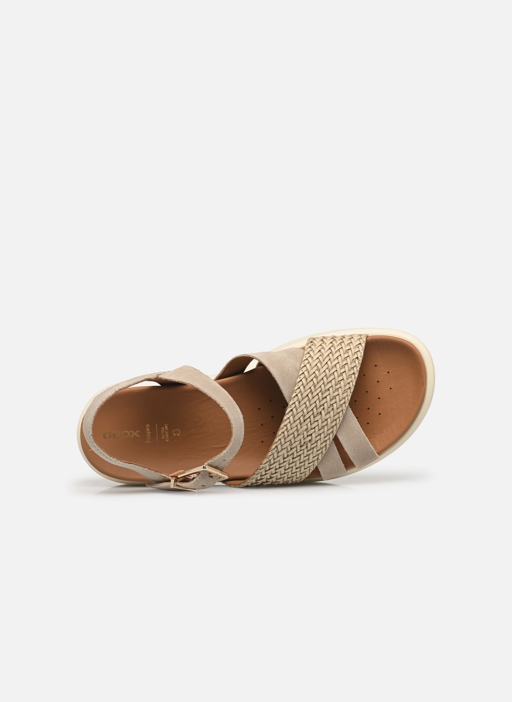 Platte sandalen D XAND 2S 3 dames beige Geox Platte sandalen D XAND 2S 3 dames beige Taupe Pâle