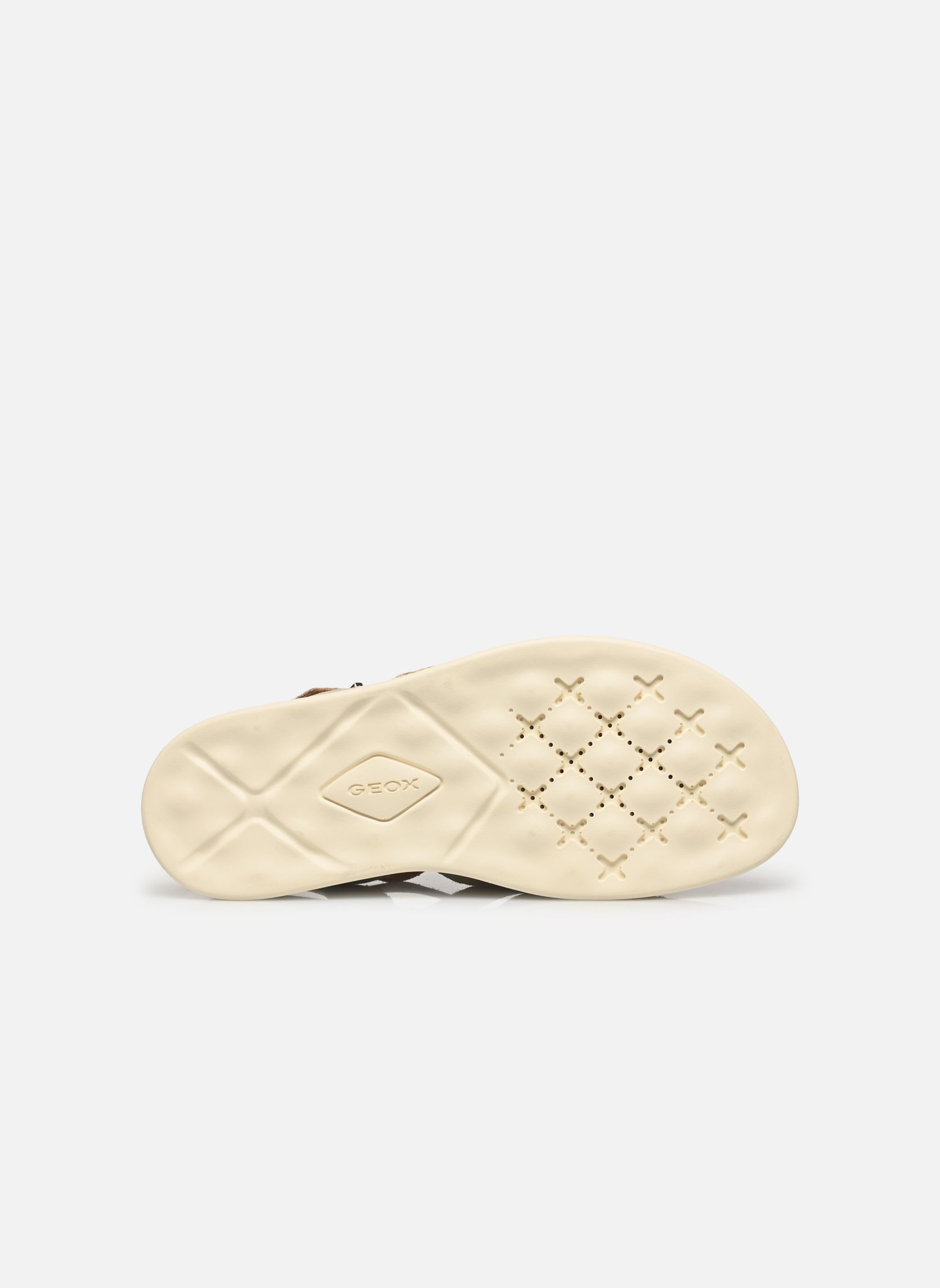 Platte sandalen D XAND 2S 3 dames beige Geox Platte sandalen D XAND 2S 3 dames beige Taupe Pâle